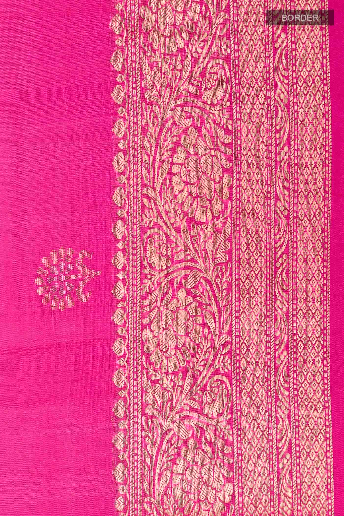 Pink Soft Silk Saree