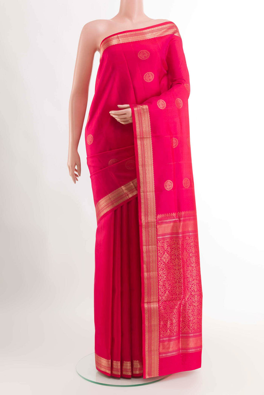 Red Soft Silk Saree
