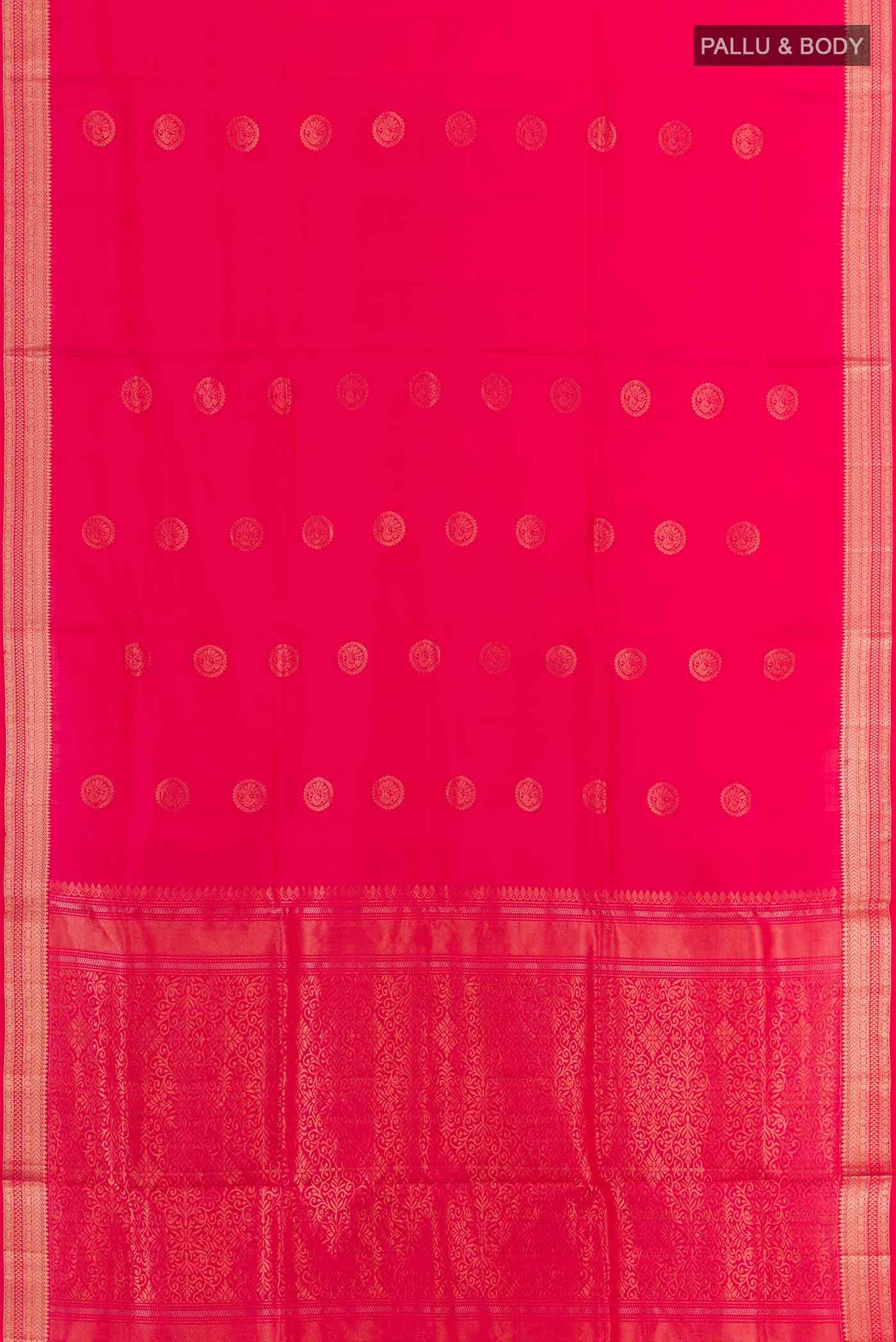 Red Soft Silk Saree
