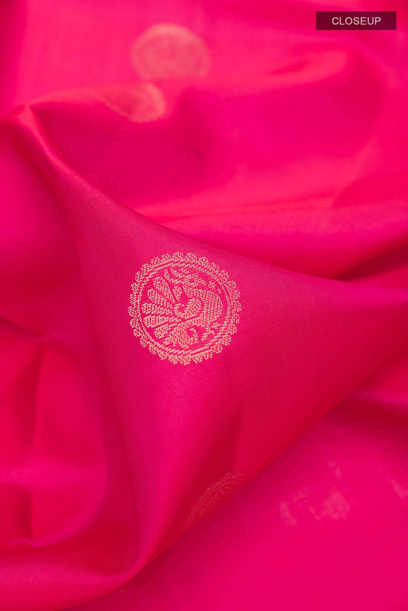 Dark Pink Soft Silk Saree