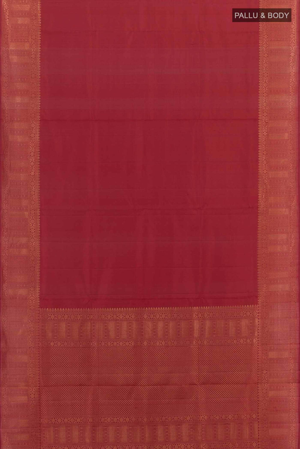 Maroon Soft Silk Saree