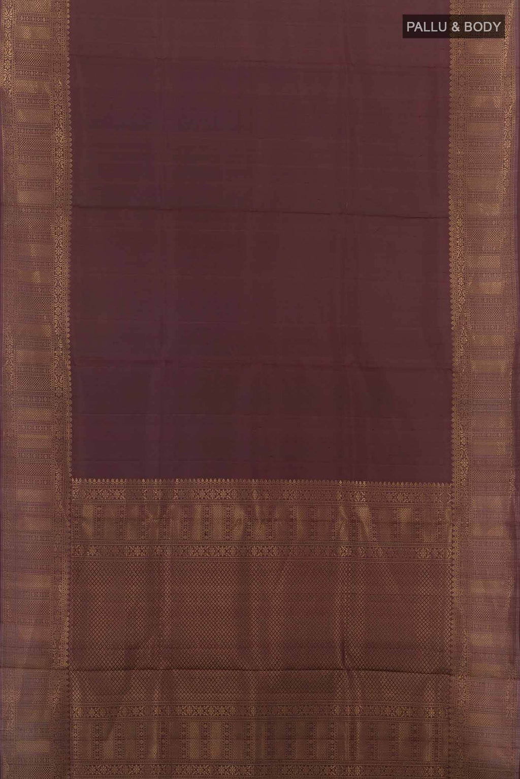 Brown Soft Silk Saree