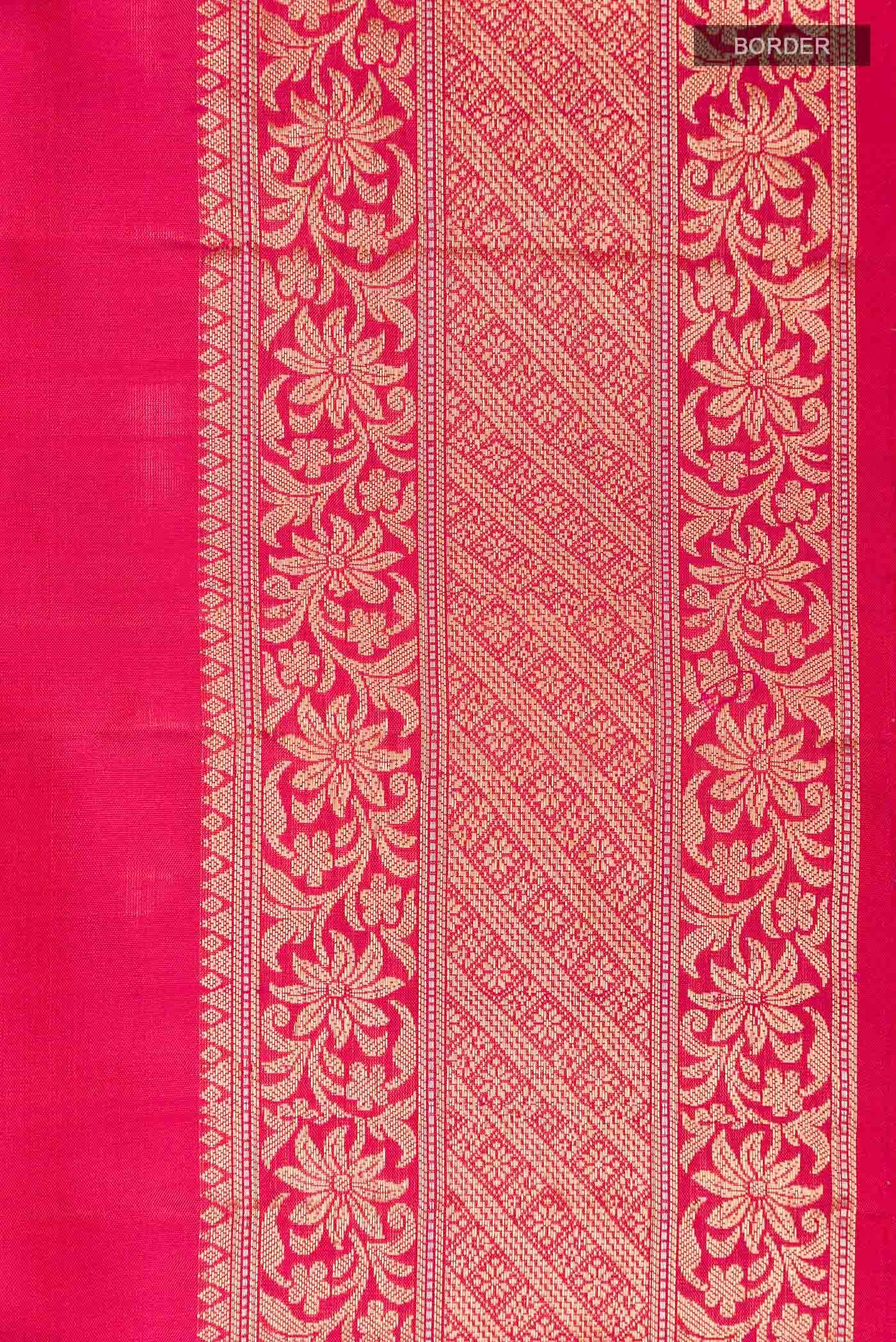 Dark Pink Soft Silk Saree