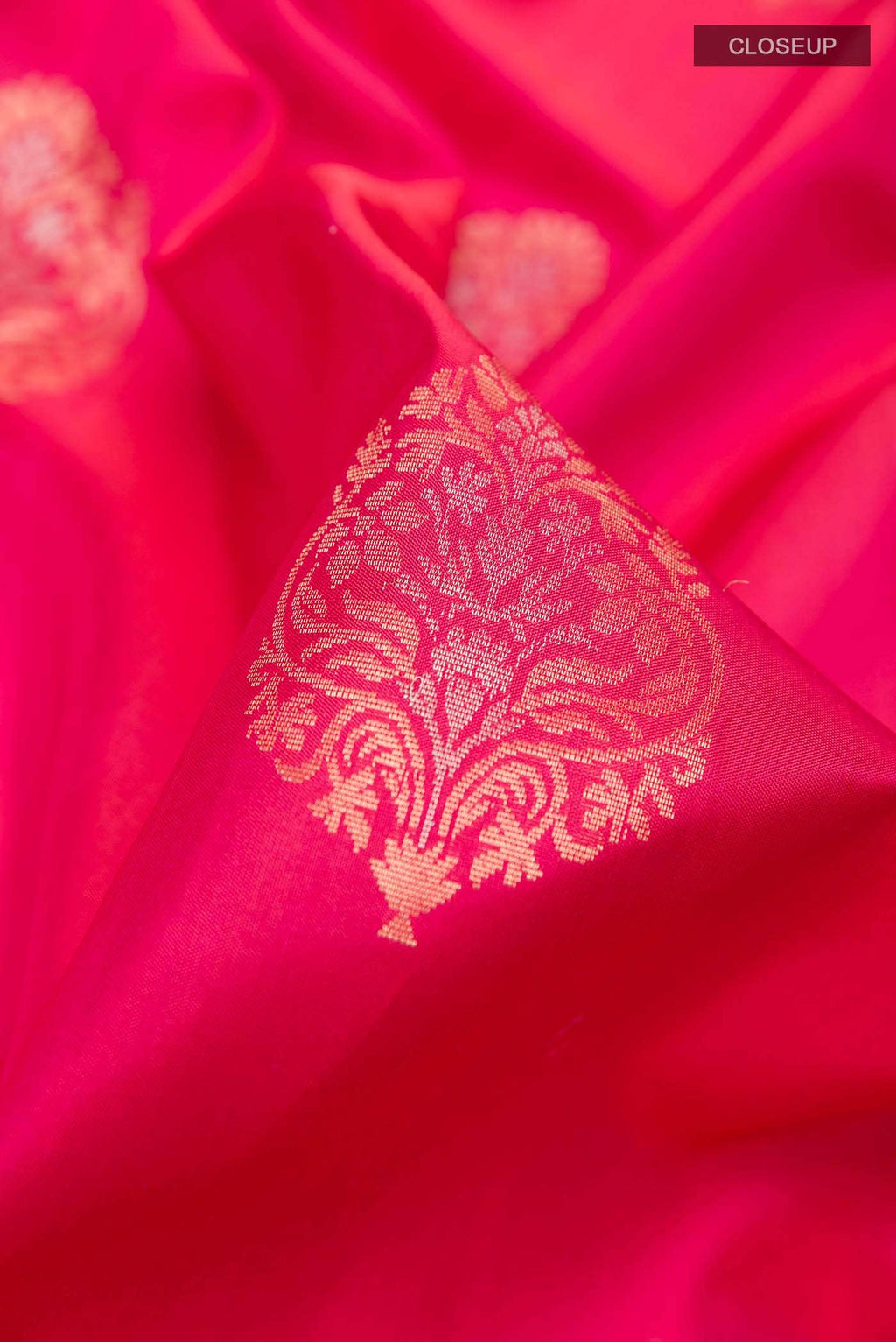 Dark Pink Soft Silk Saree