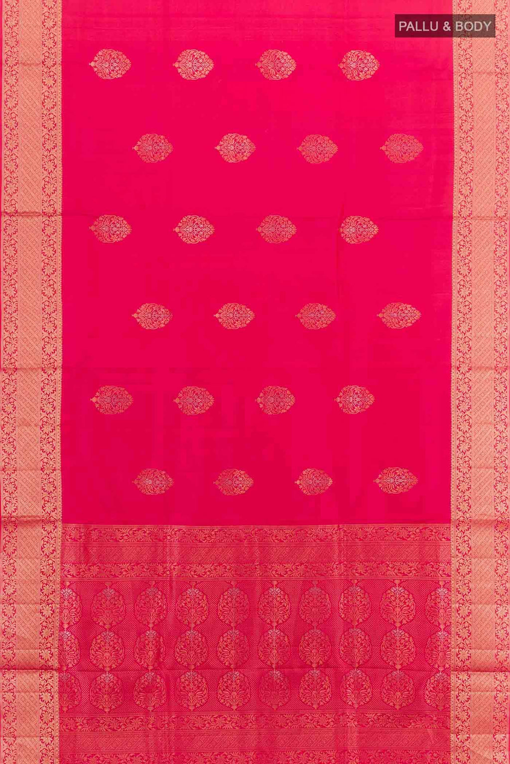 Dark Pink Soft Silk Saree