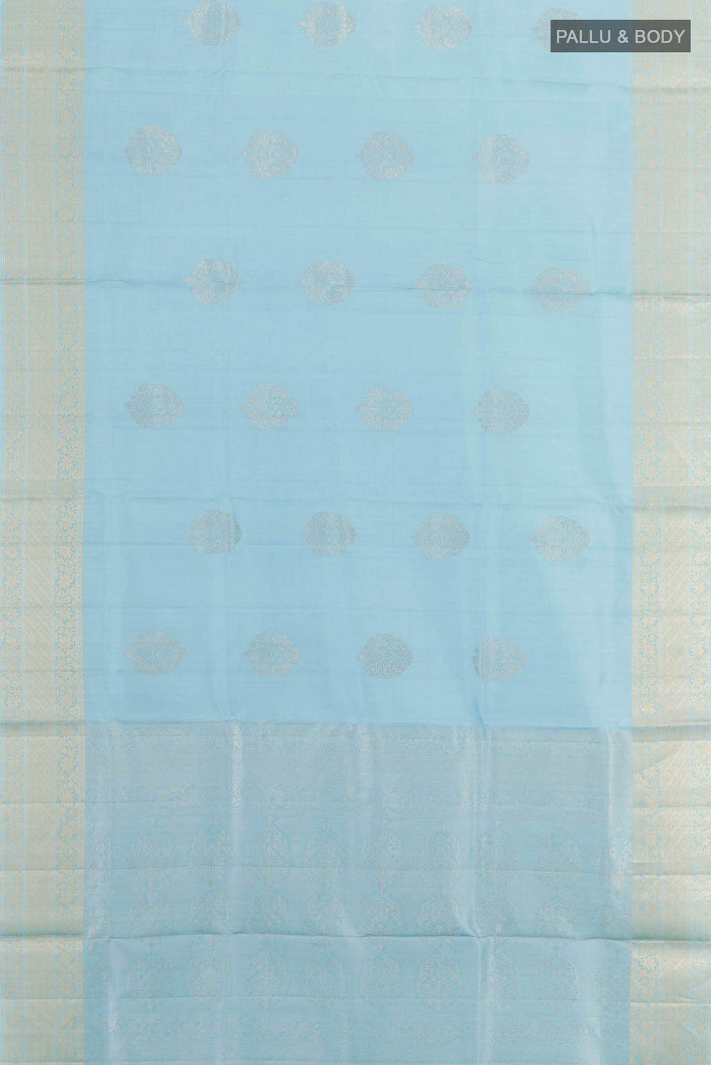 Sky Blue Soft Silk Saree