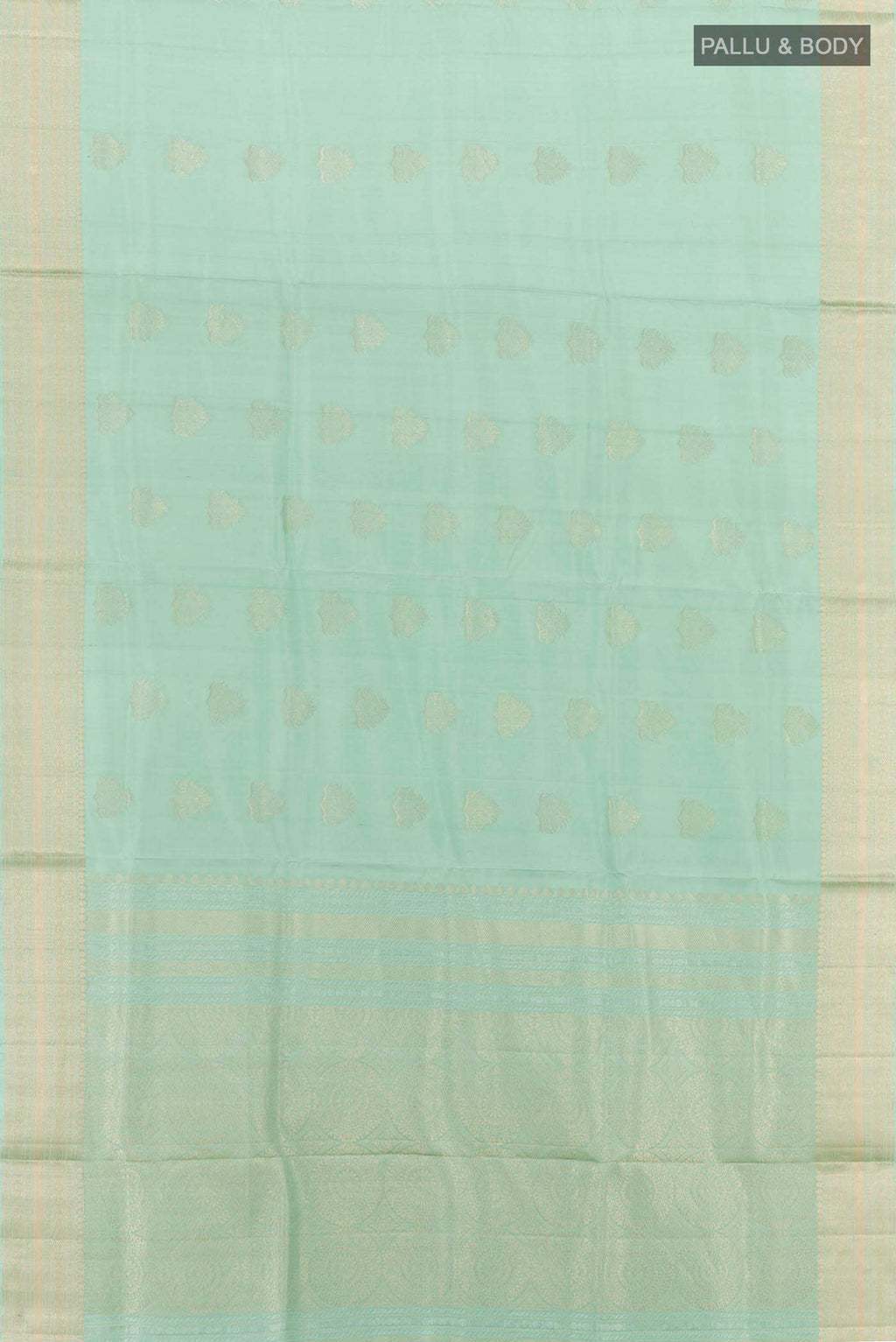 Mint Green Soft Silk Saree