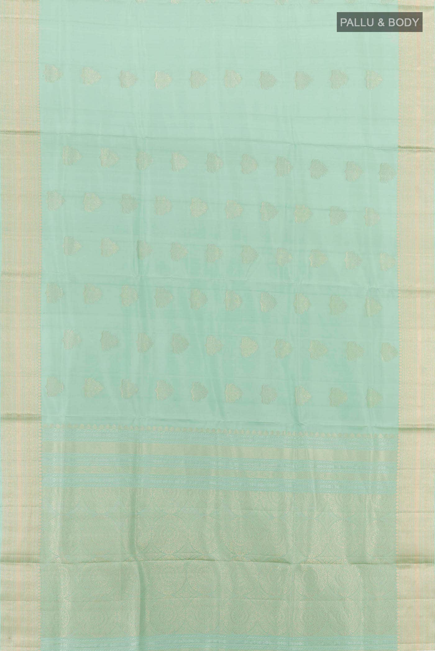 Mint Green Soft Silk Saree