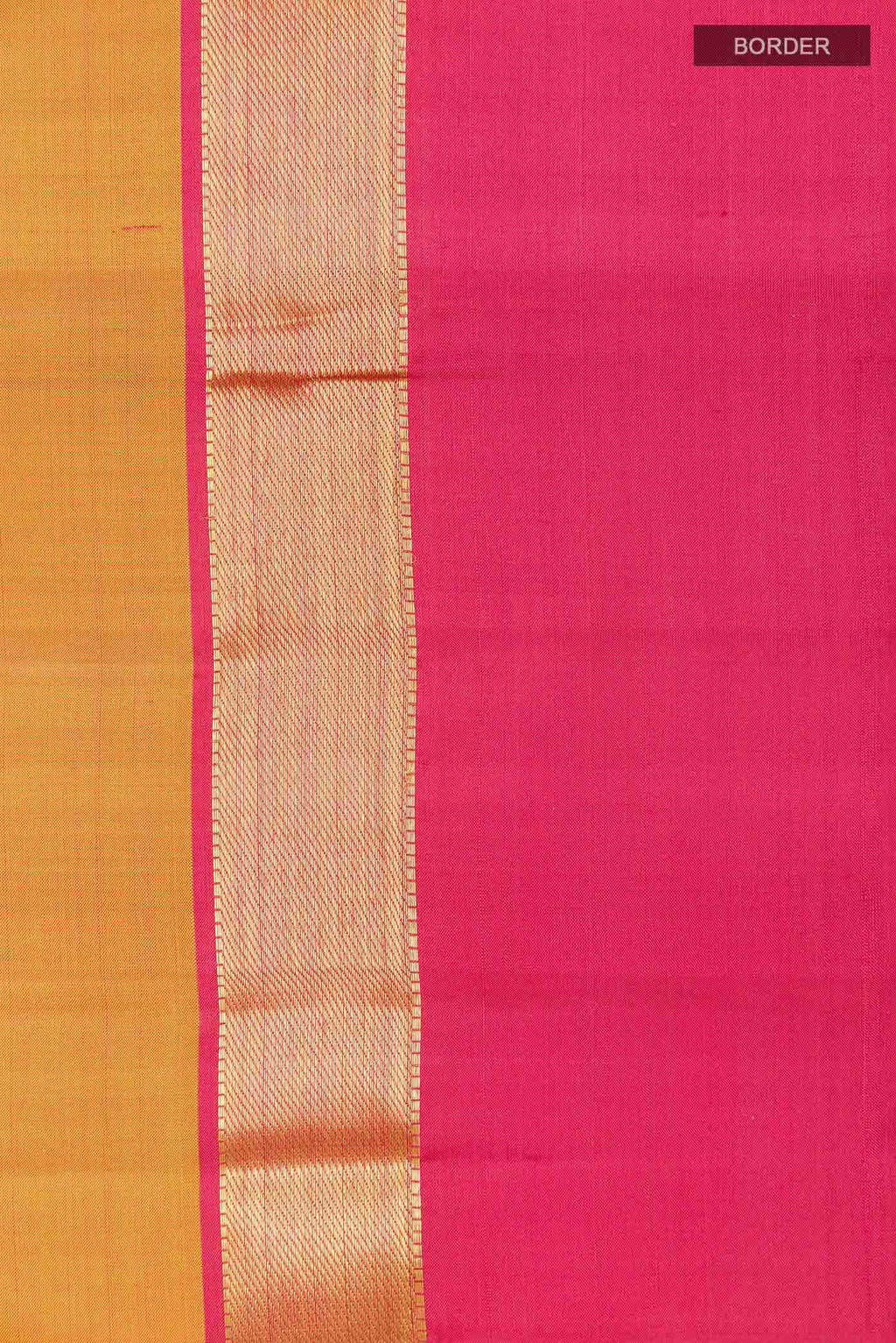 Orange Kanchipuram Silk Saree