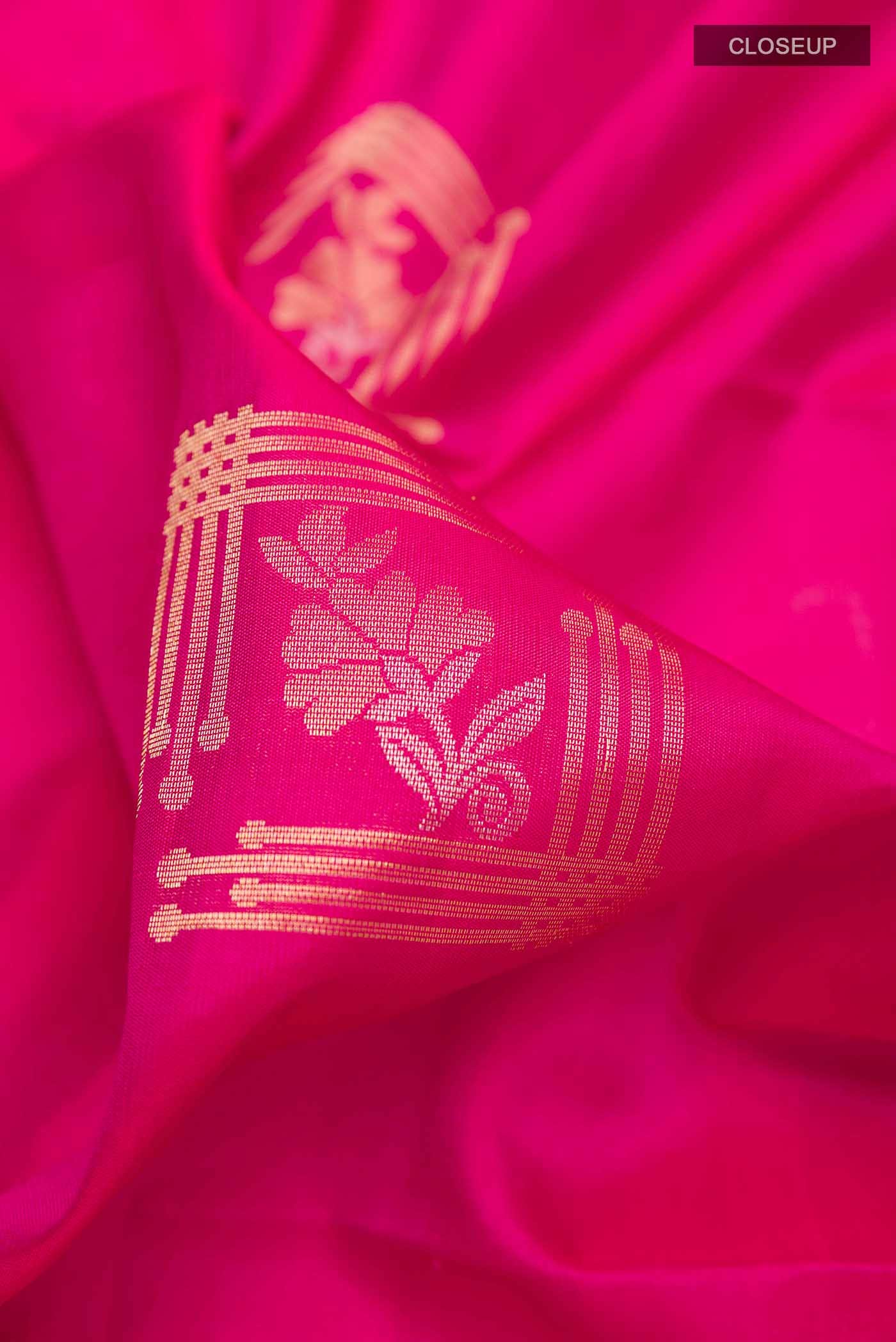 Pink Soft Silk Saree