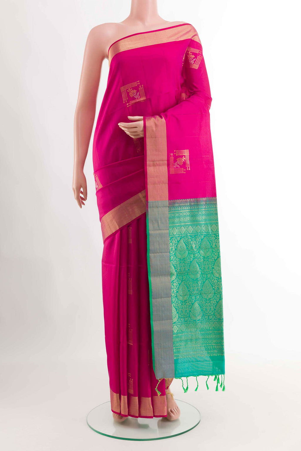 Pink Soft Silk Saree