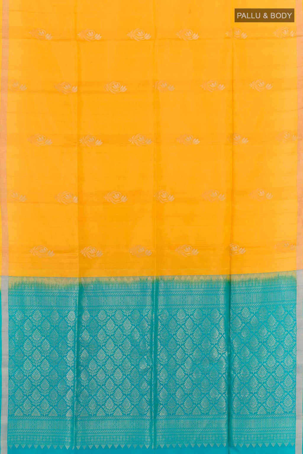 Mustard Soft Silk Saree