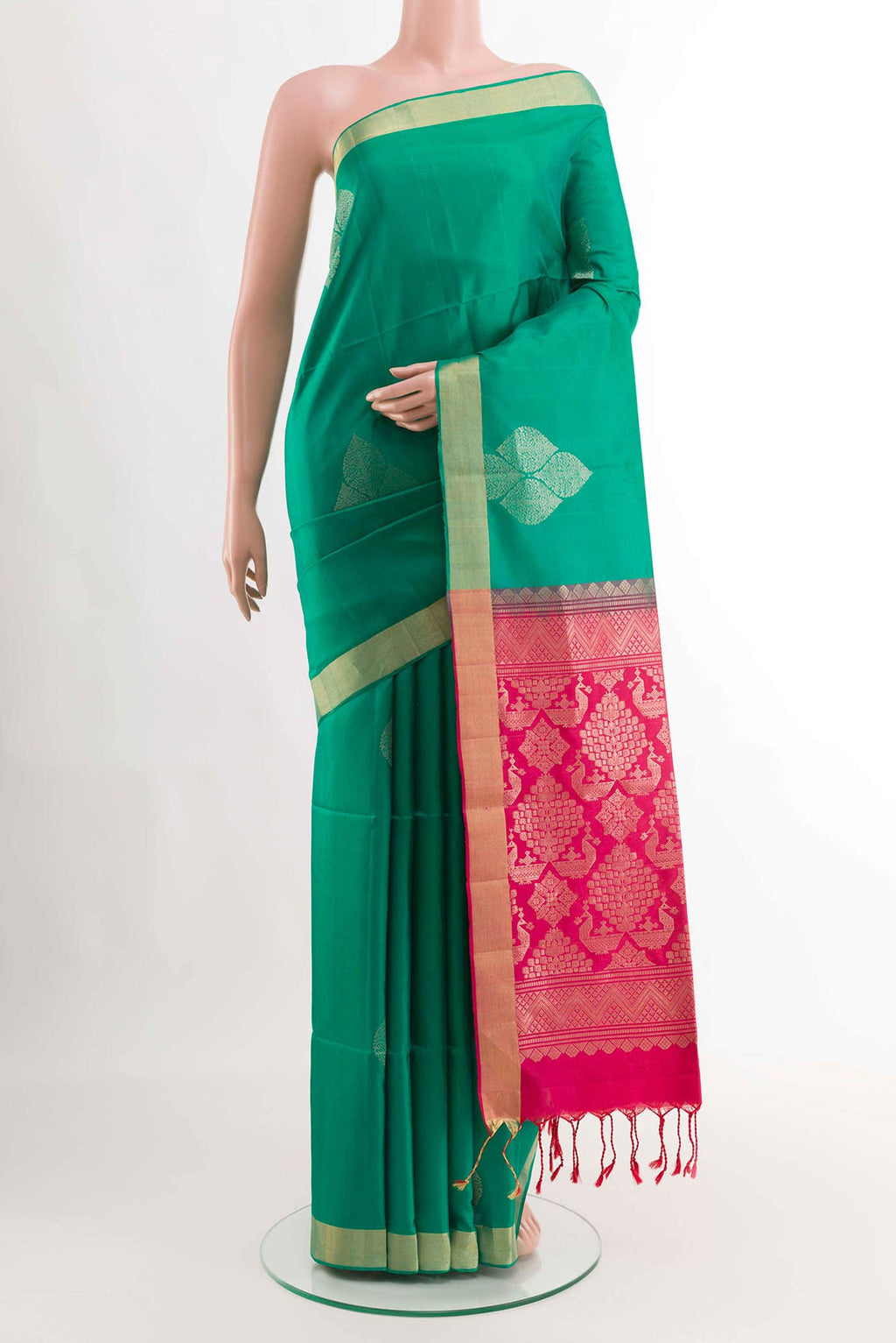 Green Soft Silk Saree