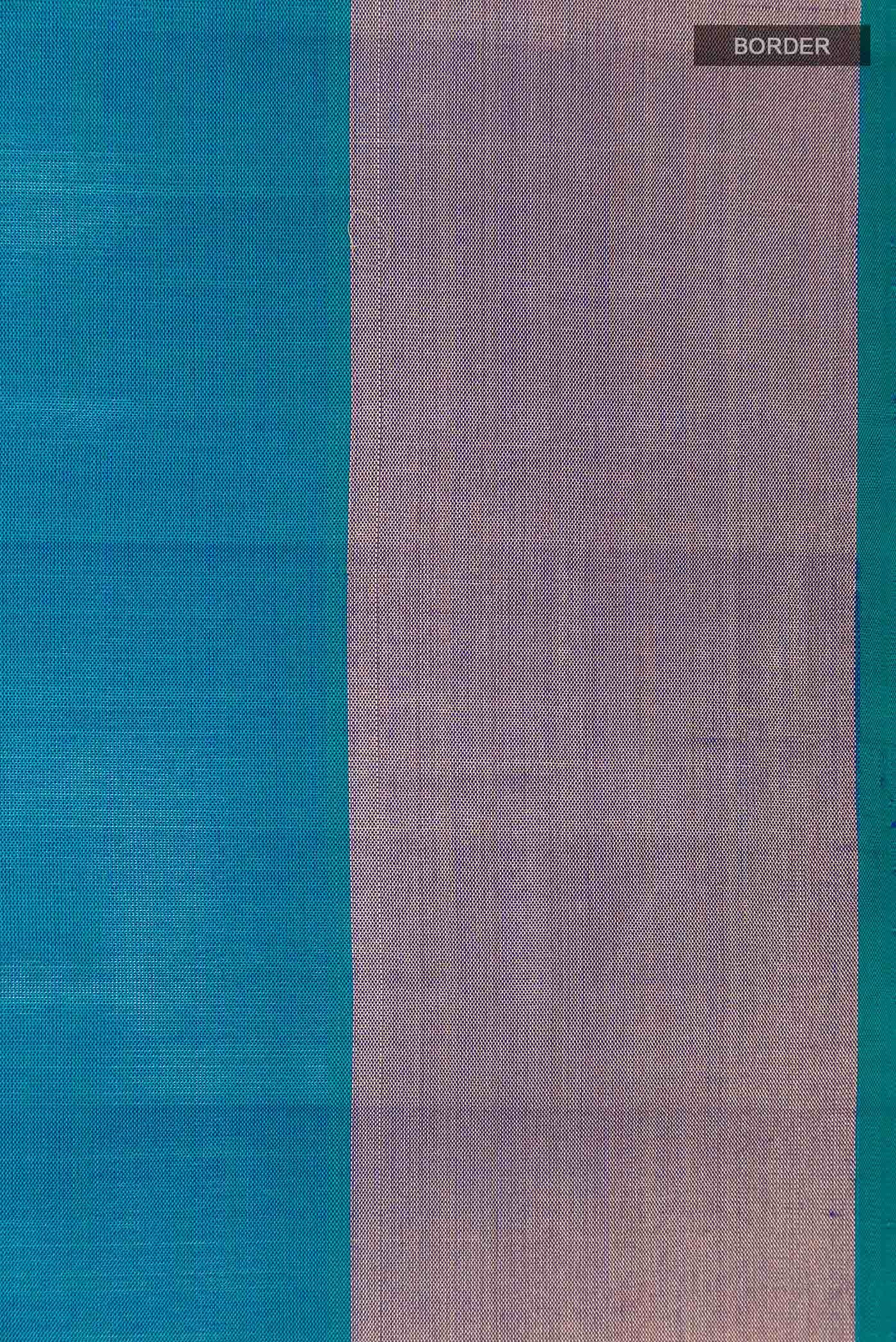 Blue Soft Silk Saree