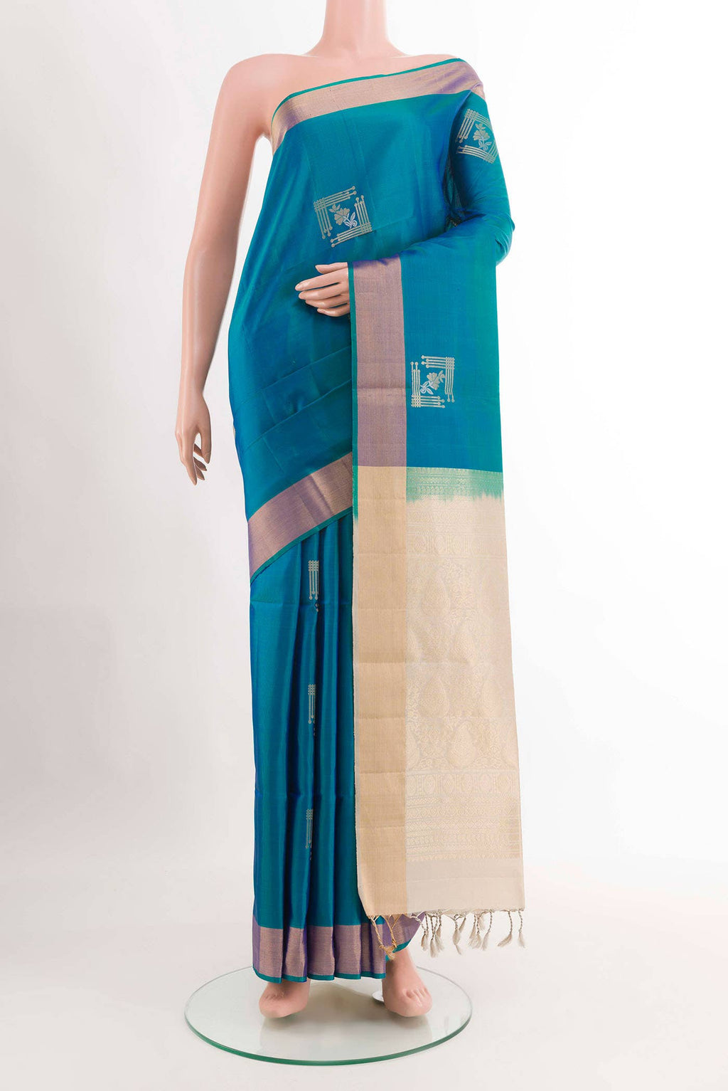 Blue Soft Silk Saree