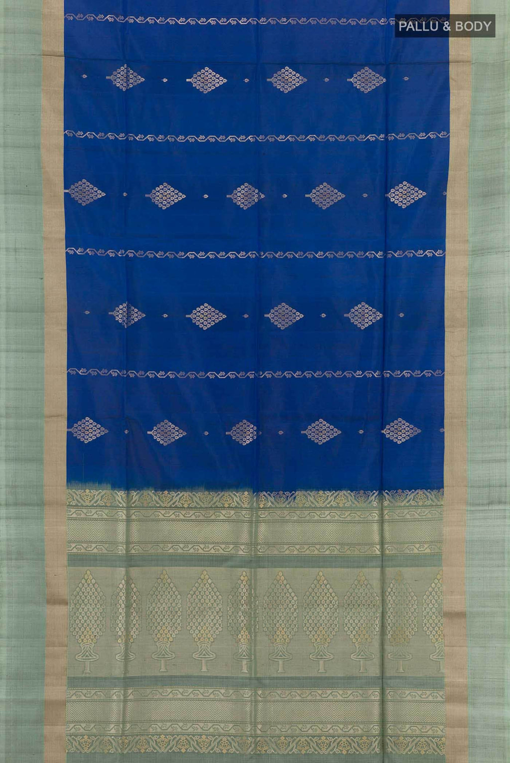 Blue Soft Silk Saree