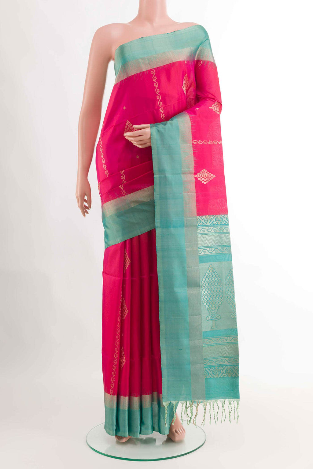 Pink Soft Silk Saree