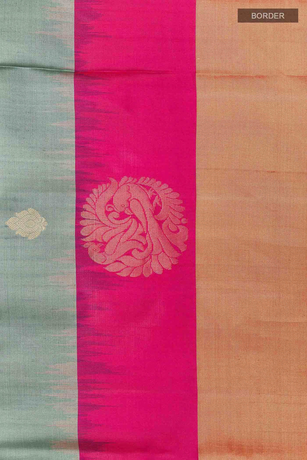 Grey Soft Silk Saree