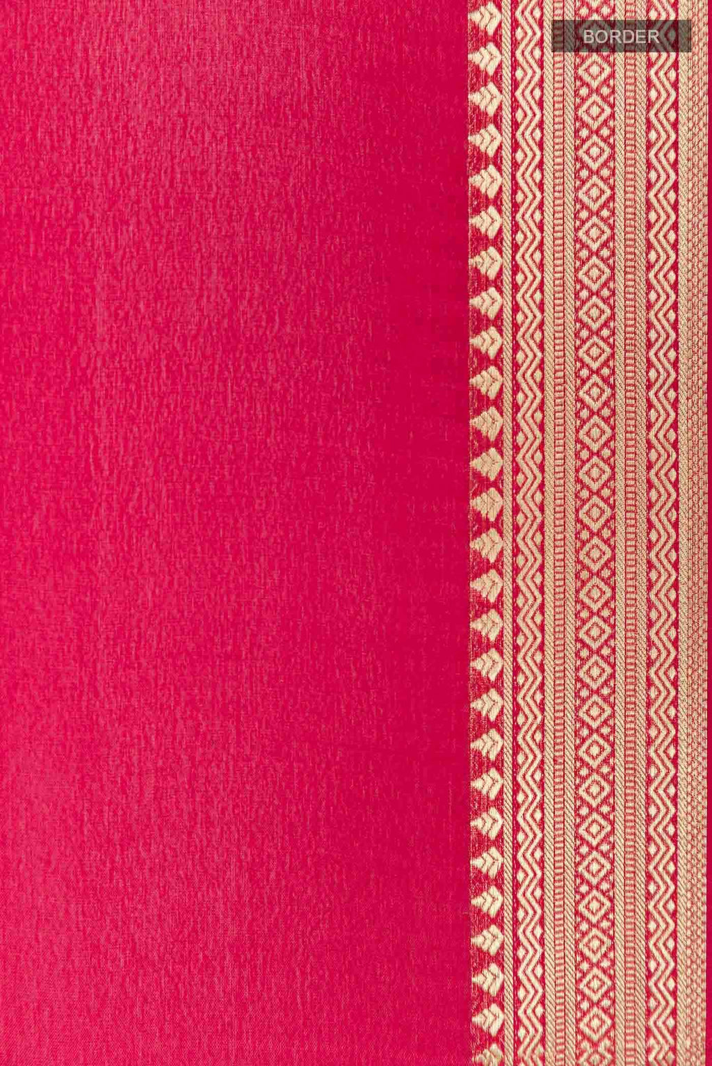 Pink Mysore Crepe Saree