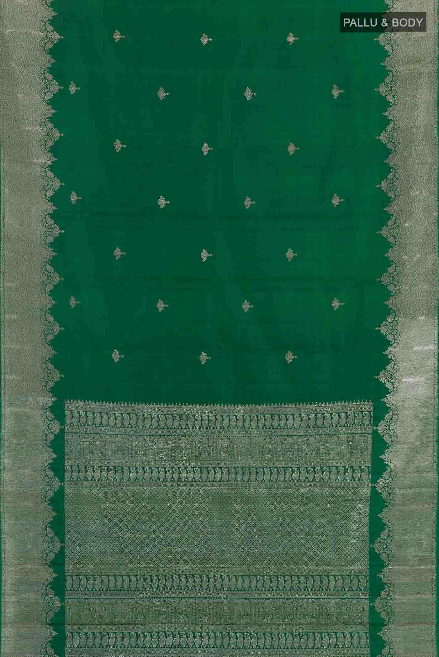 Green Kanchipuram Silk Saree