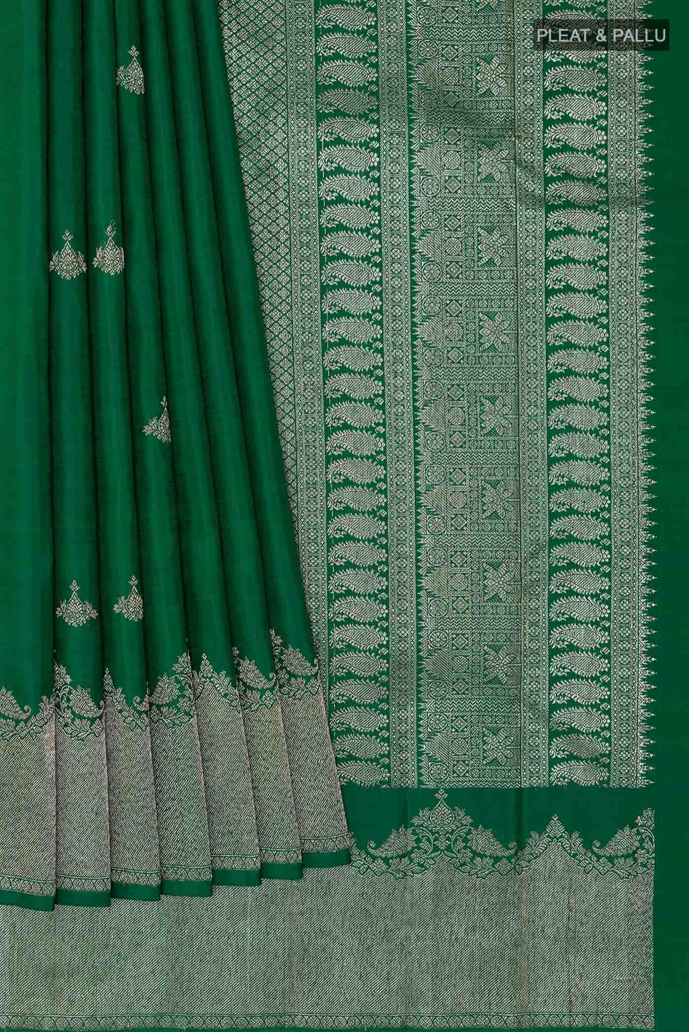 Green Kanchipuram Silk Saree