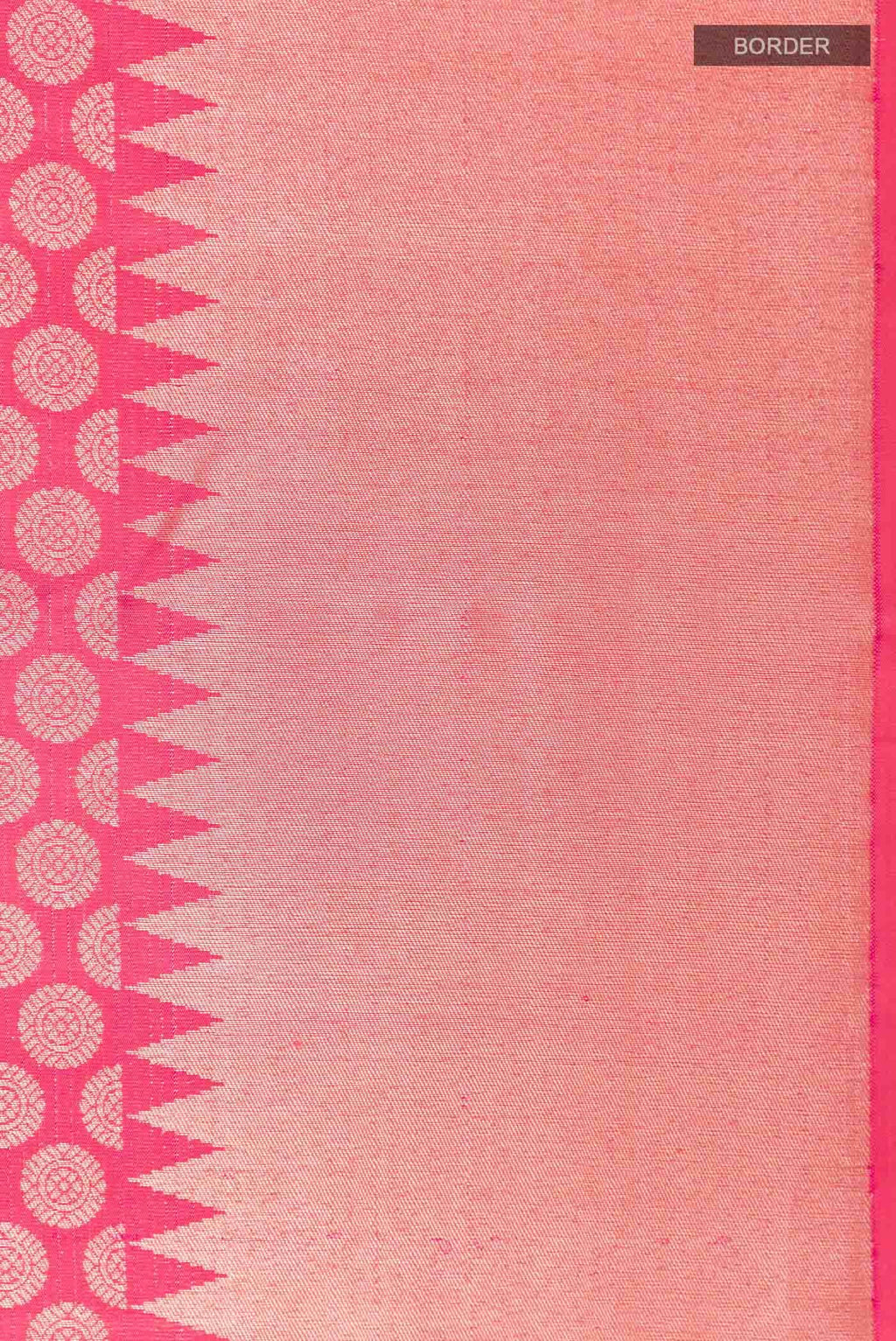 Dark Pink Kanchipuram Silk Saree