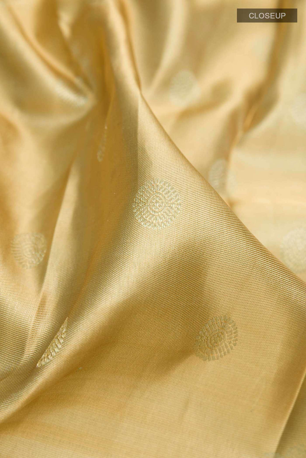 Dark Beige Kanchipuram Silk Saree