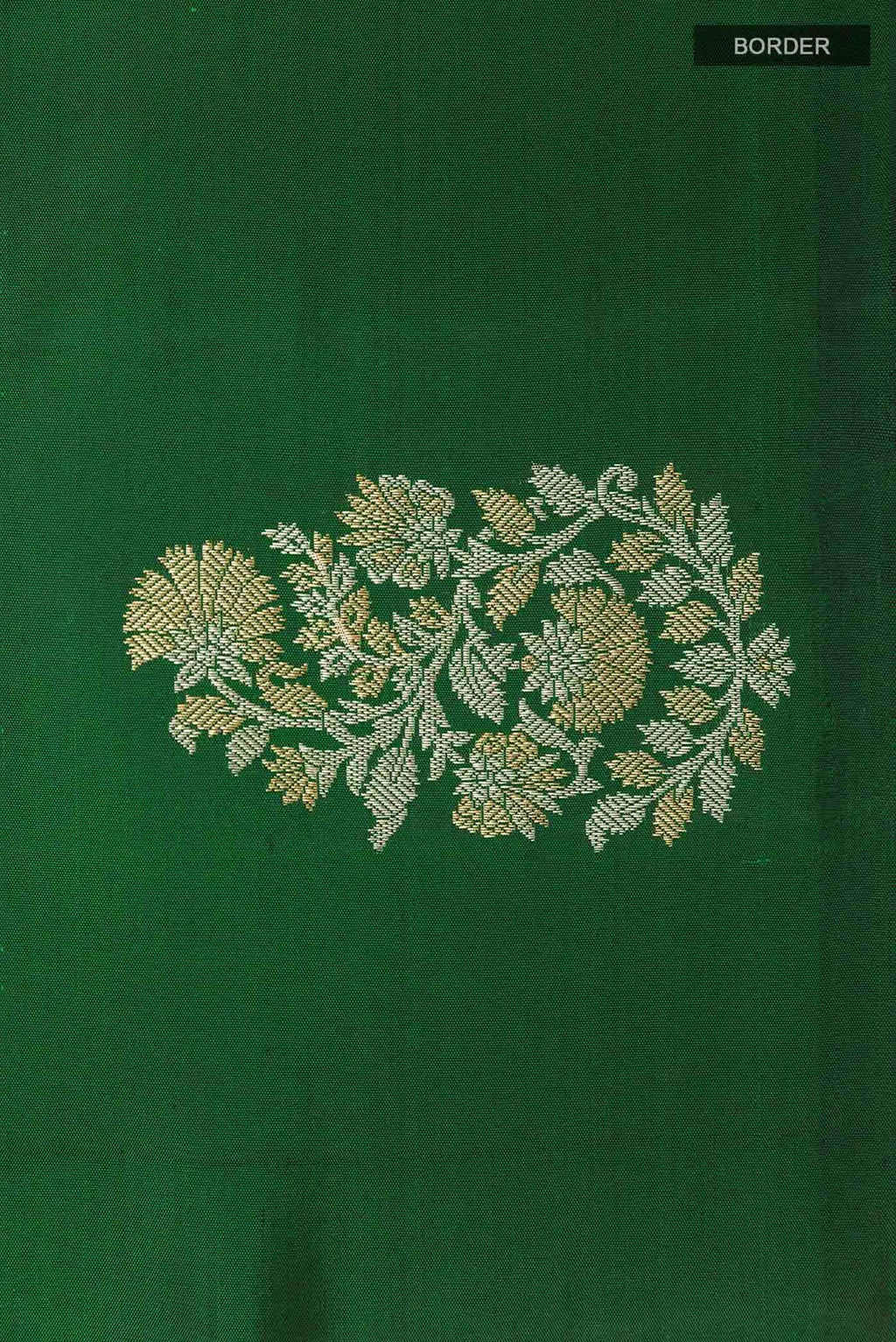 Green Dual Tone Kanchipuram Silk Saree