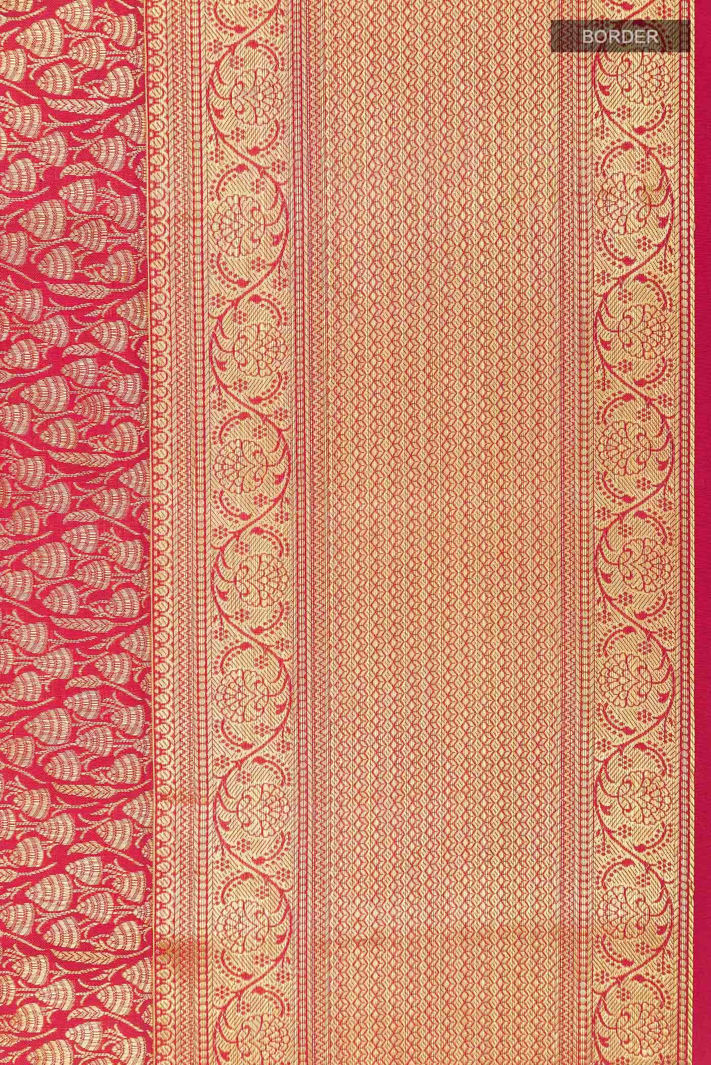 Red Kanchipuram Silk Saree