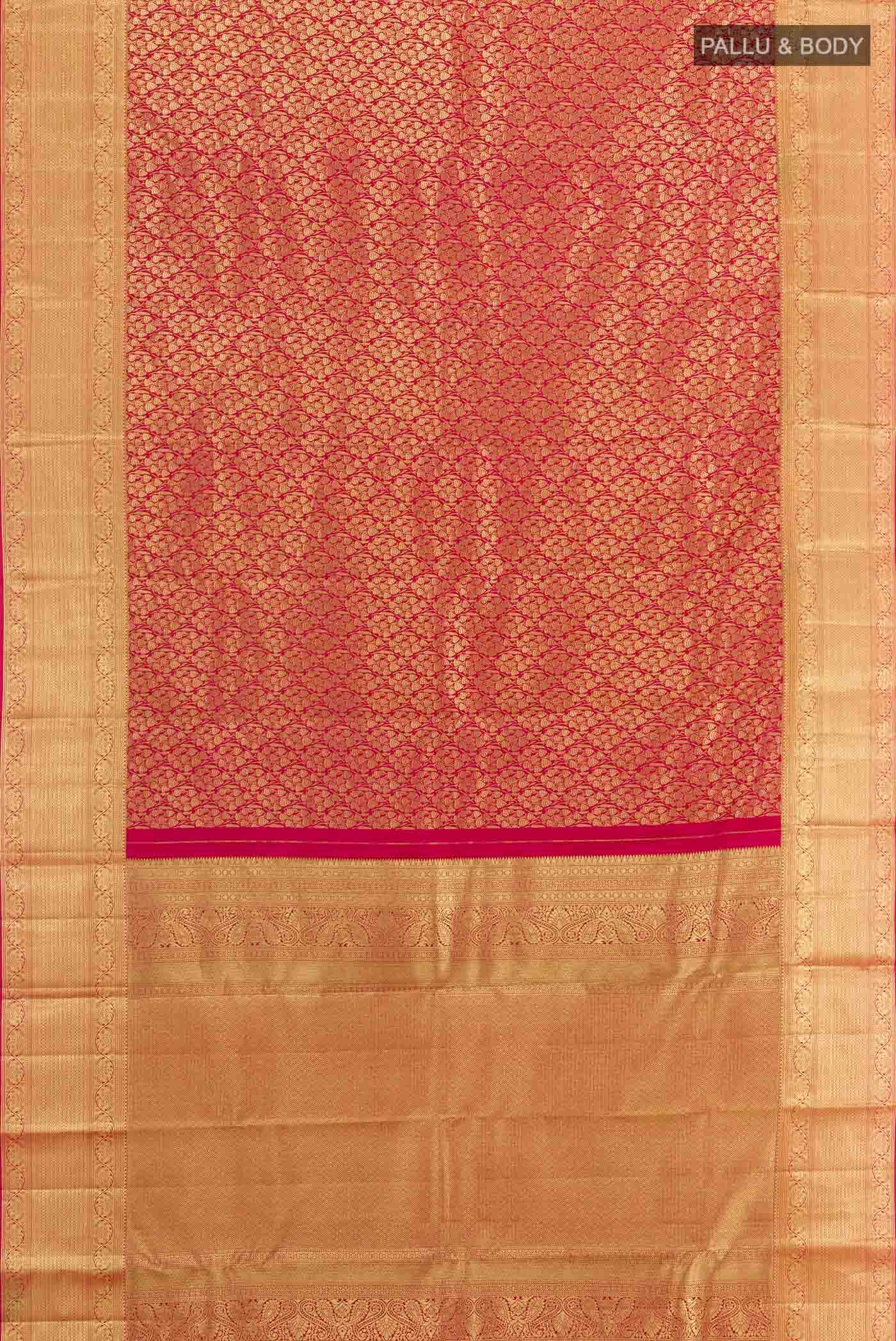 Red Kanchipuram Silk Saree