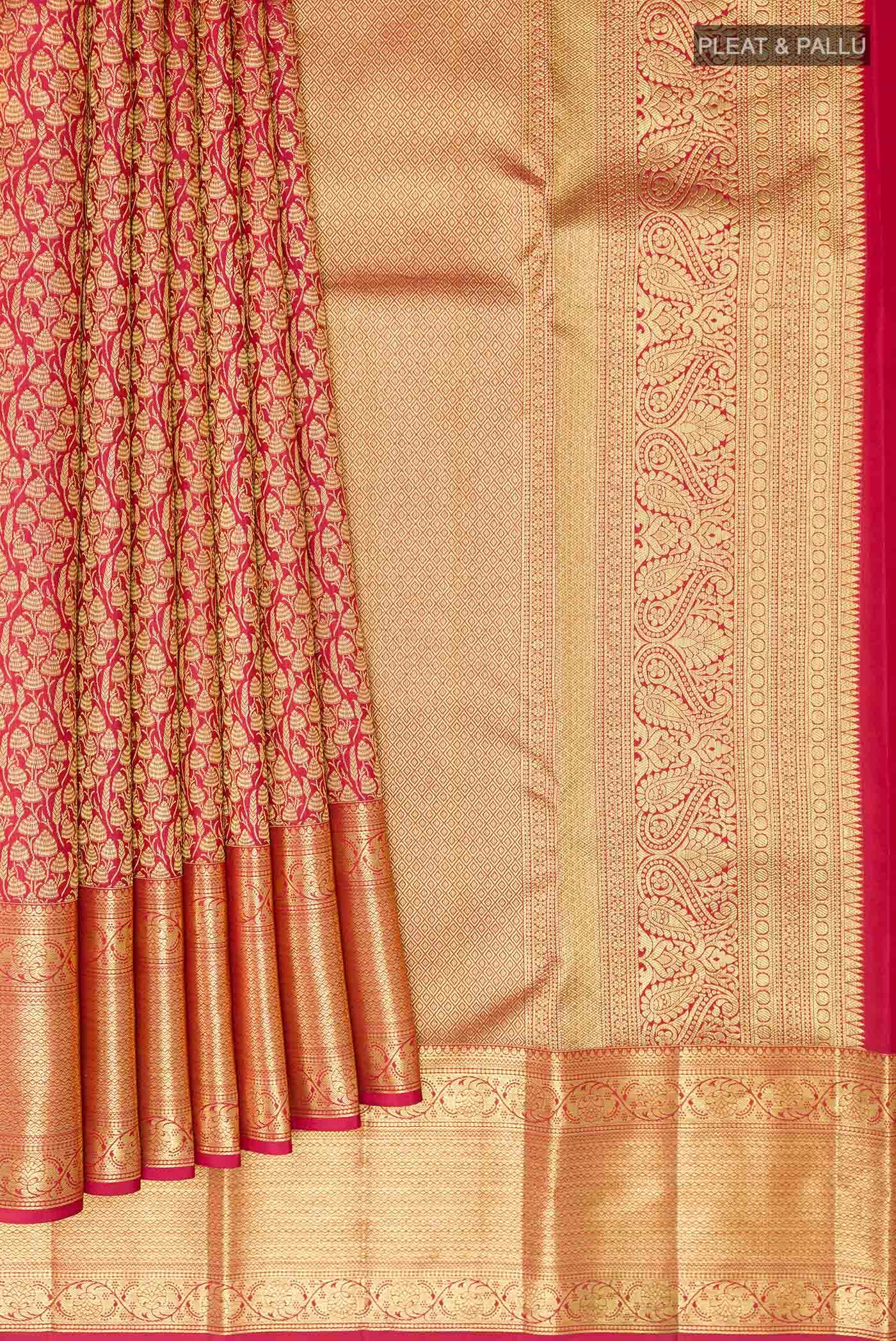 Red Kanchipuram Silk Saree