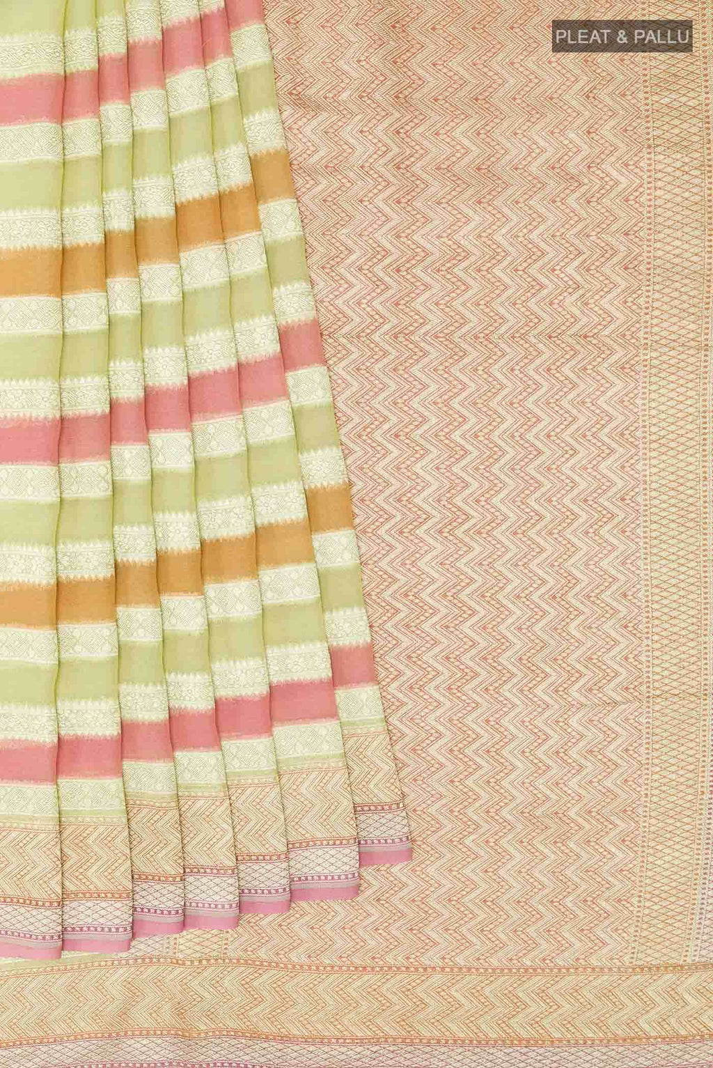 Multi Banarasi Georgette Saree