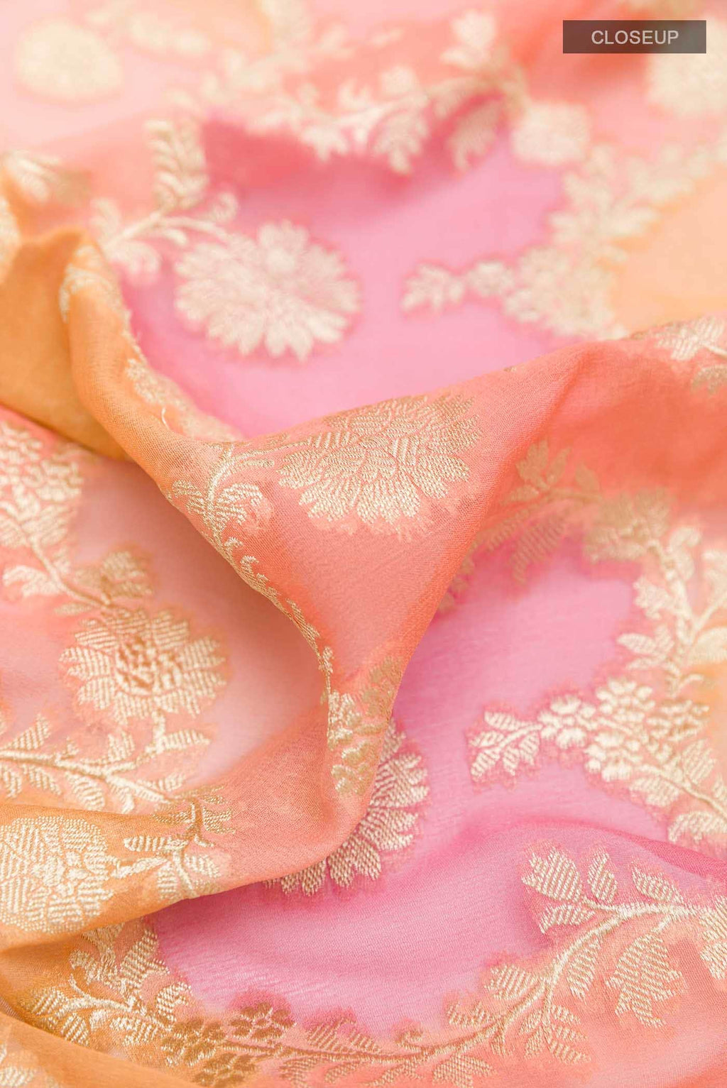 Multi Banarasi Georgette Saree