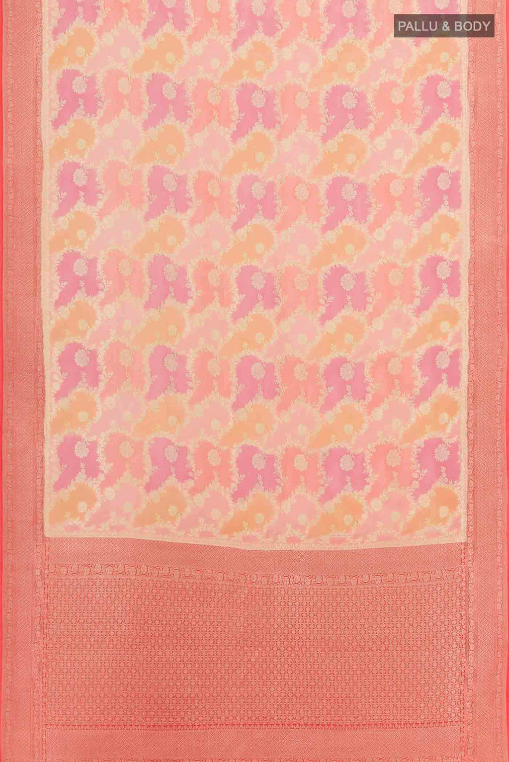 Multi Banarasi Georgette Saree