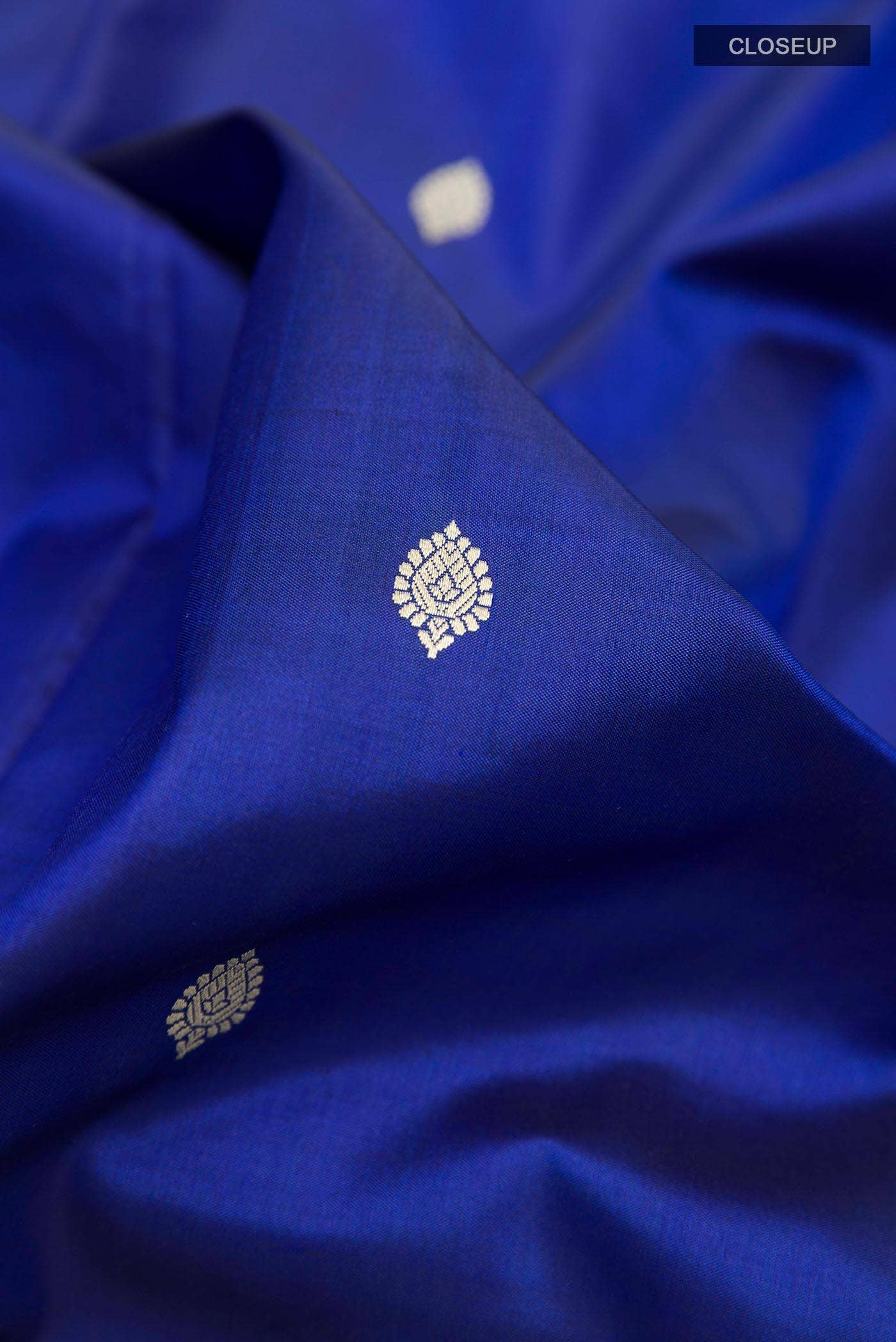 Royal Blue Banarasi Katan Silk Saree