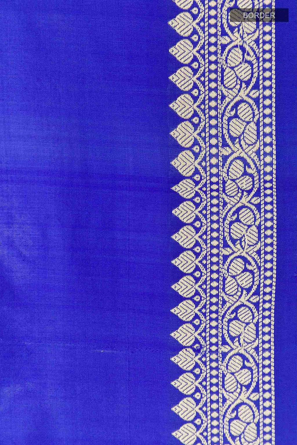 Blue Banarasi Katan Silk Saree