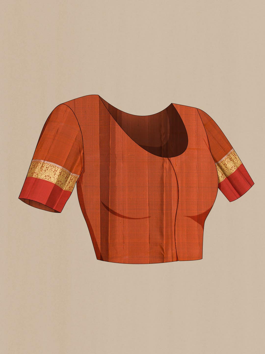 Navy Blue Kanchipuram Silk Saree