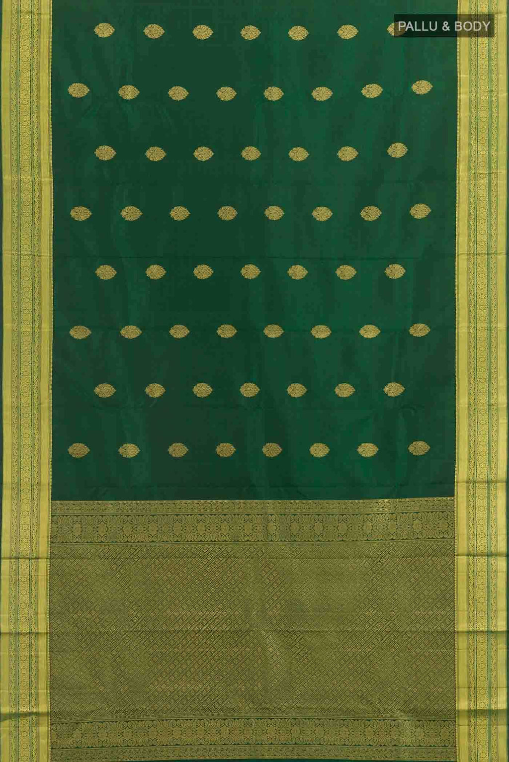 Green Kanchipuram Silk Saree