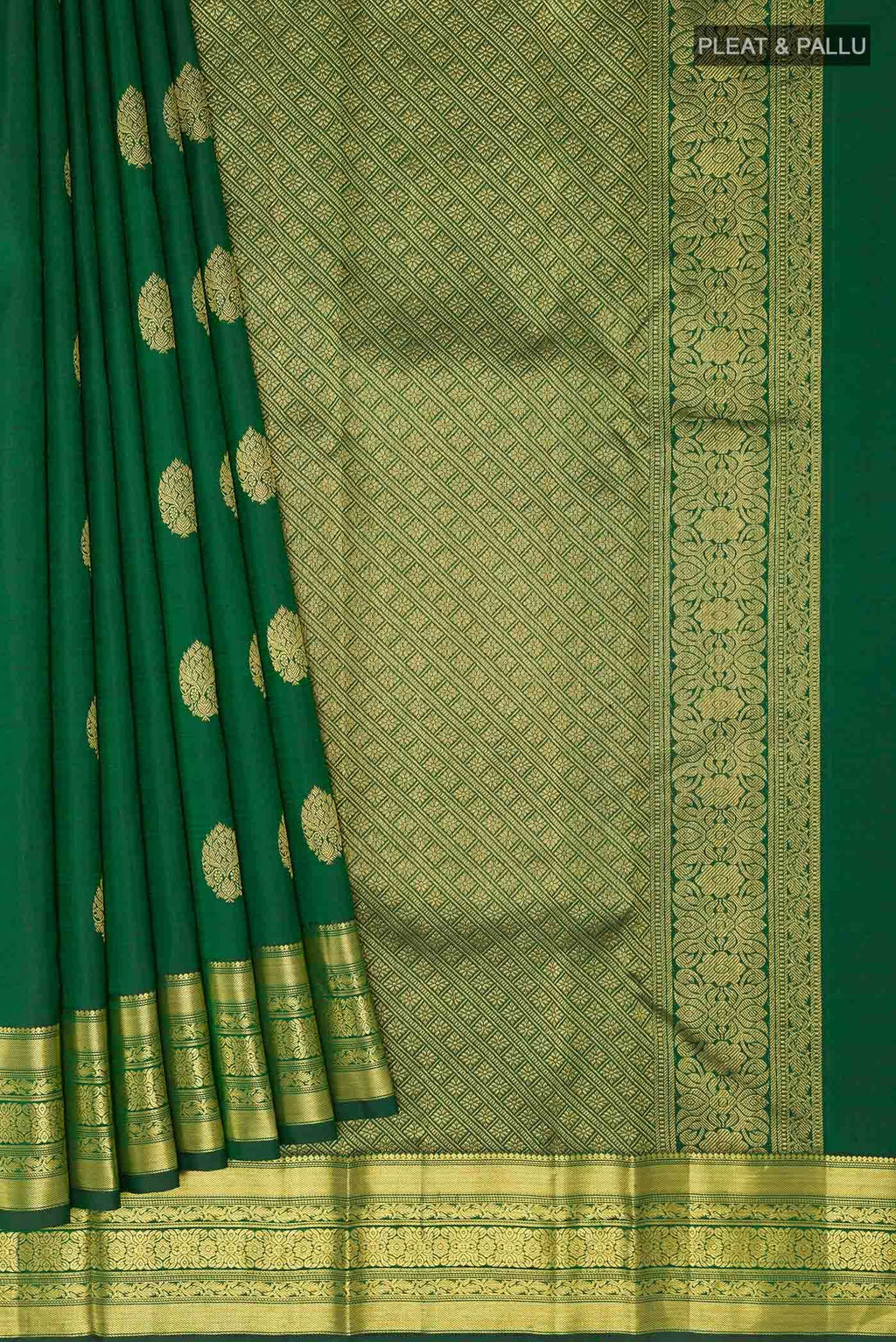 Green Kanchipuram Silk Saree