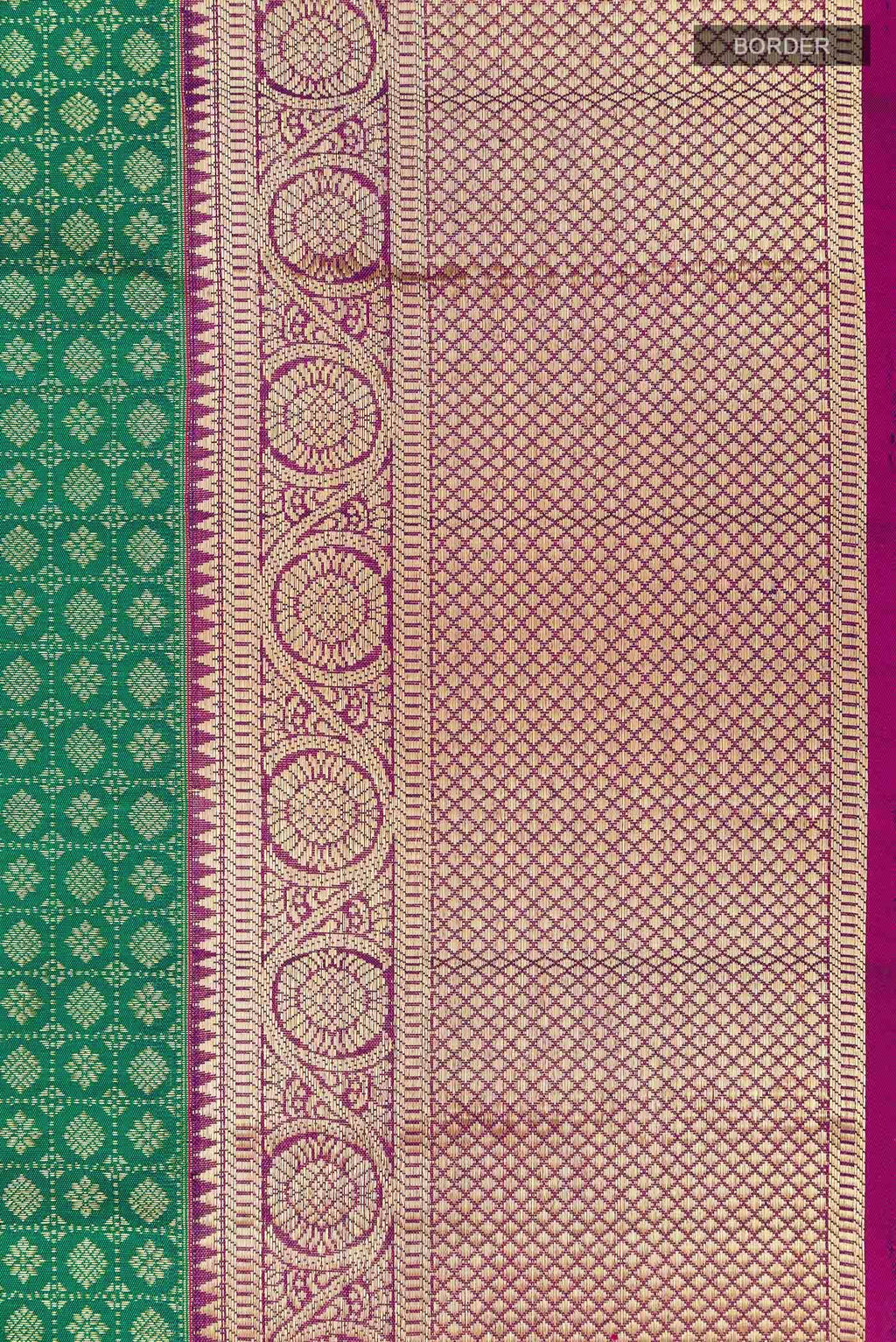 Green Kanchipuram Silk Saree