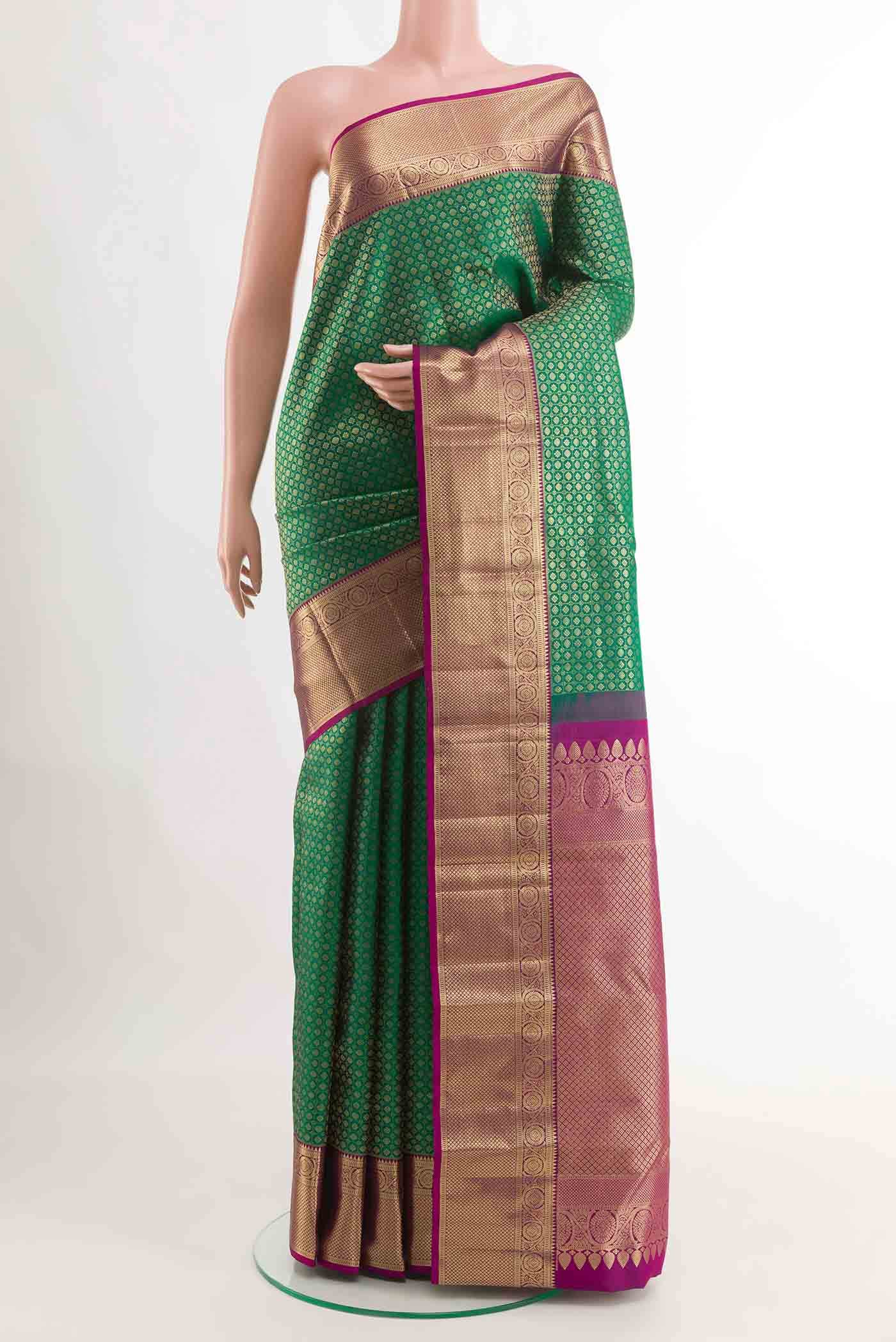 Green Kanchipuram Silk Saree