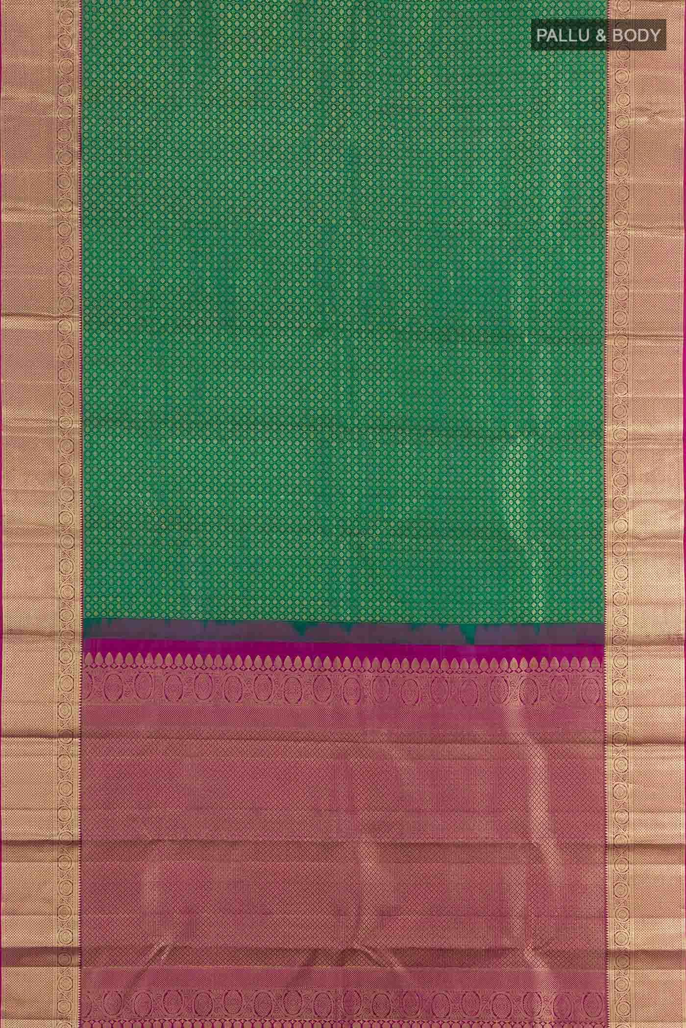 Green Kanchipuram Silk Saree