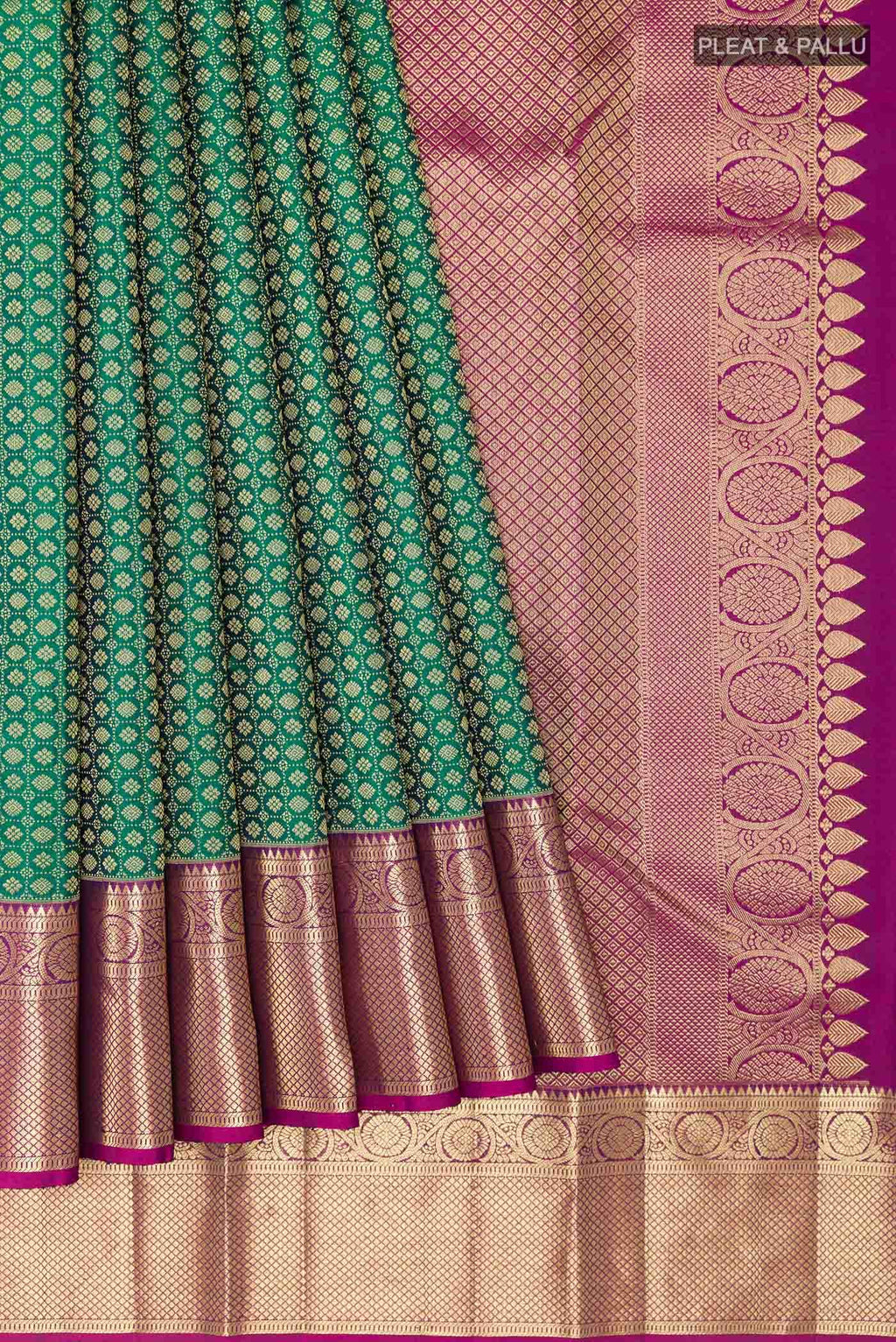 Green Kanchipuram Silk Saree