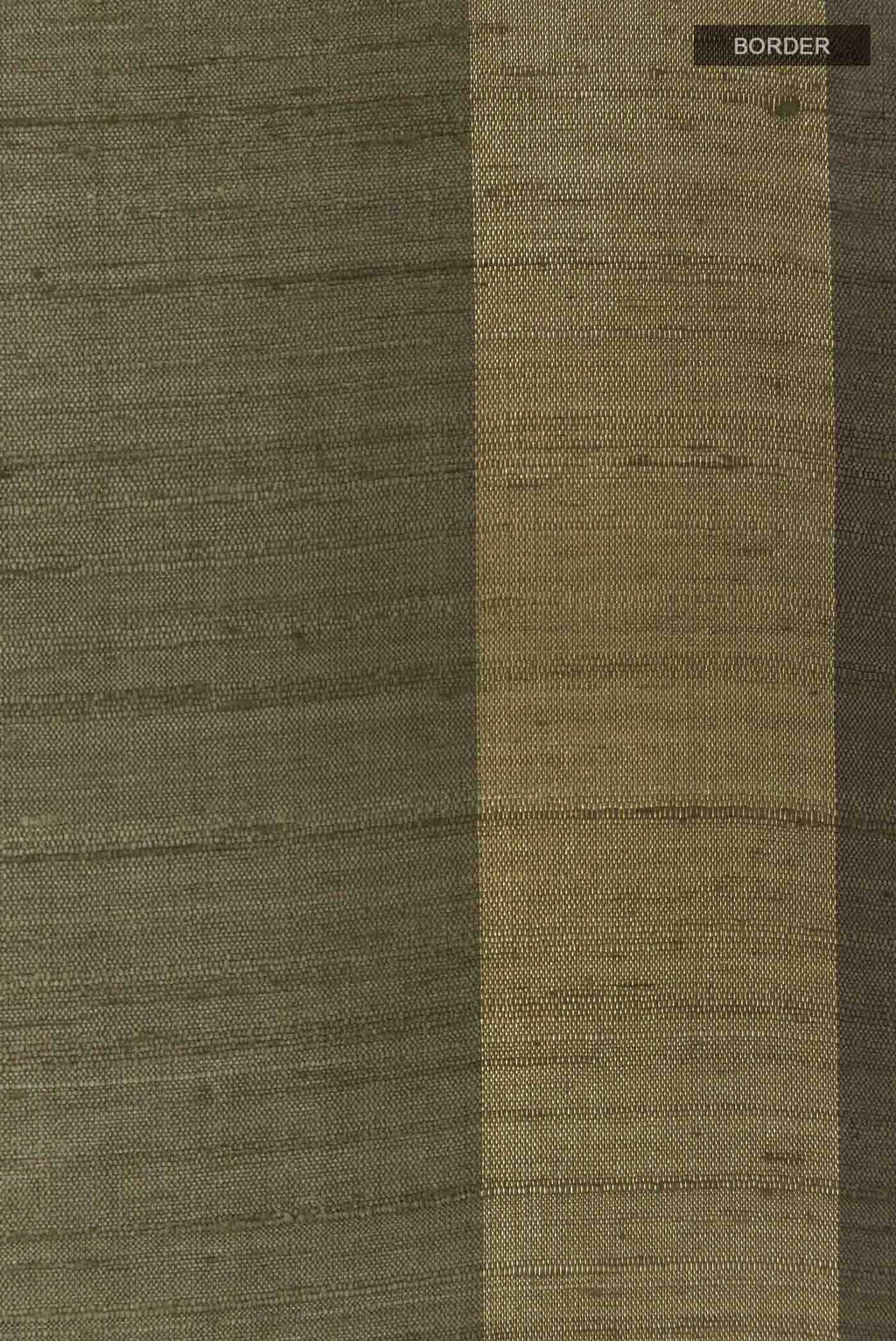 Olive Green Tussar Saree