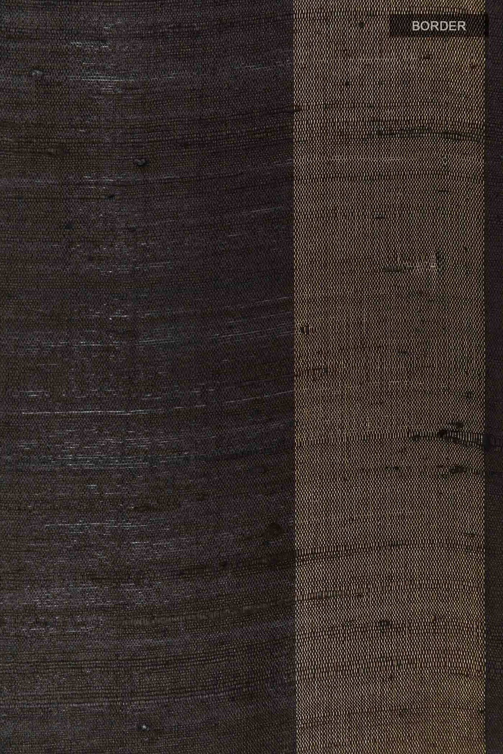 Black Tussar Saree
