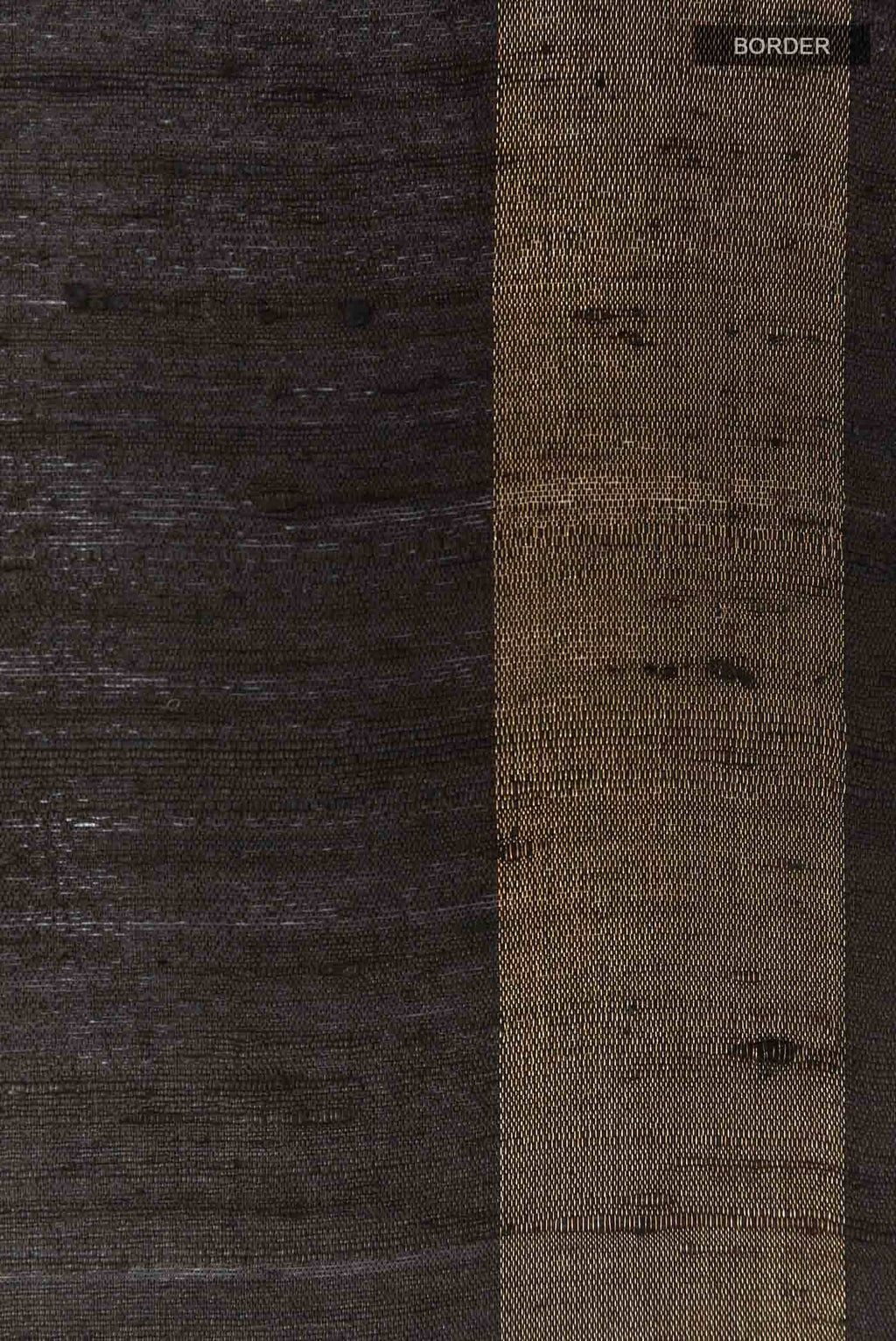 Black Tussar Saree