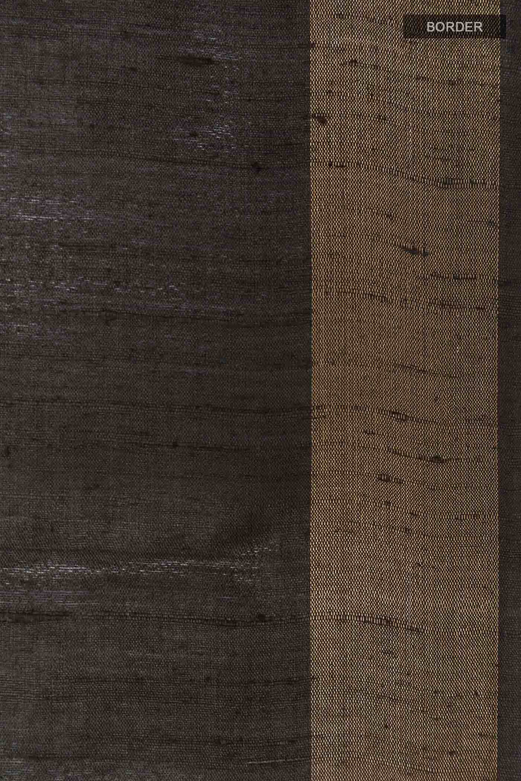 Black Tussar Saree