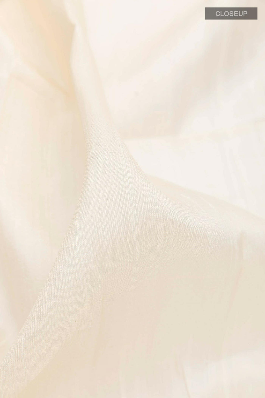 Off White Raw Silk Saree