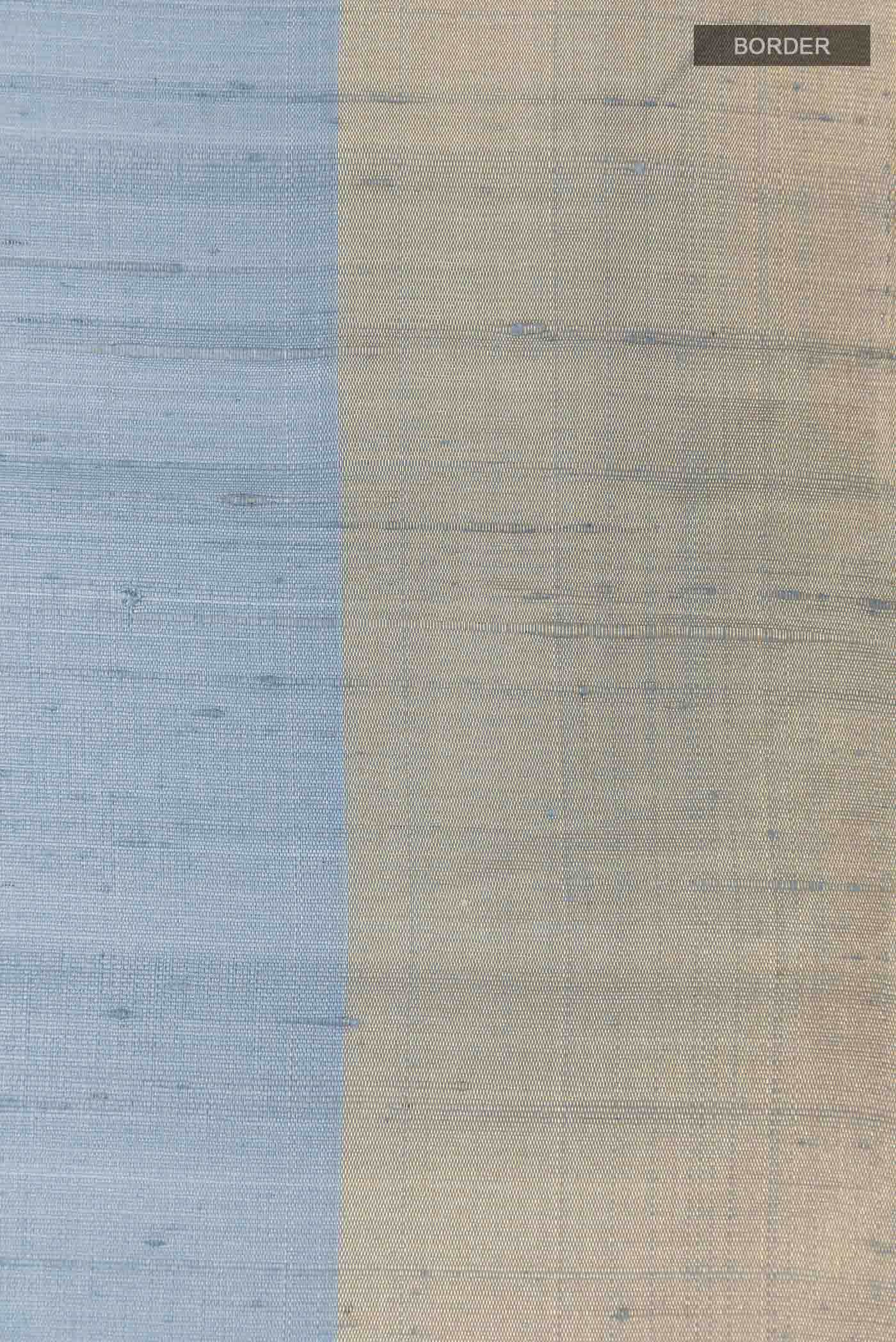 Blue Tussar Saree