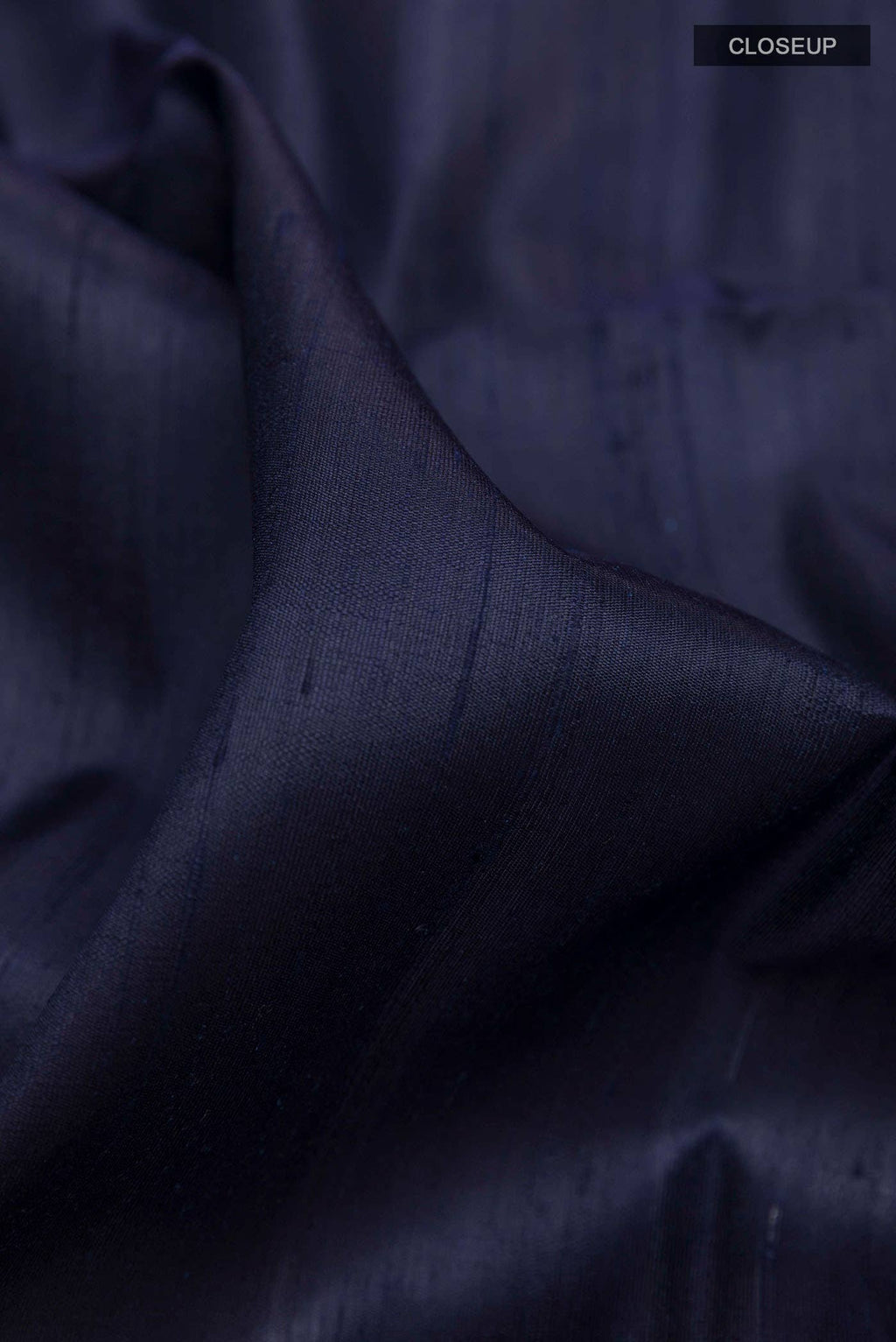 Navy Blue Tussar Saree